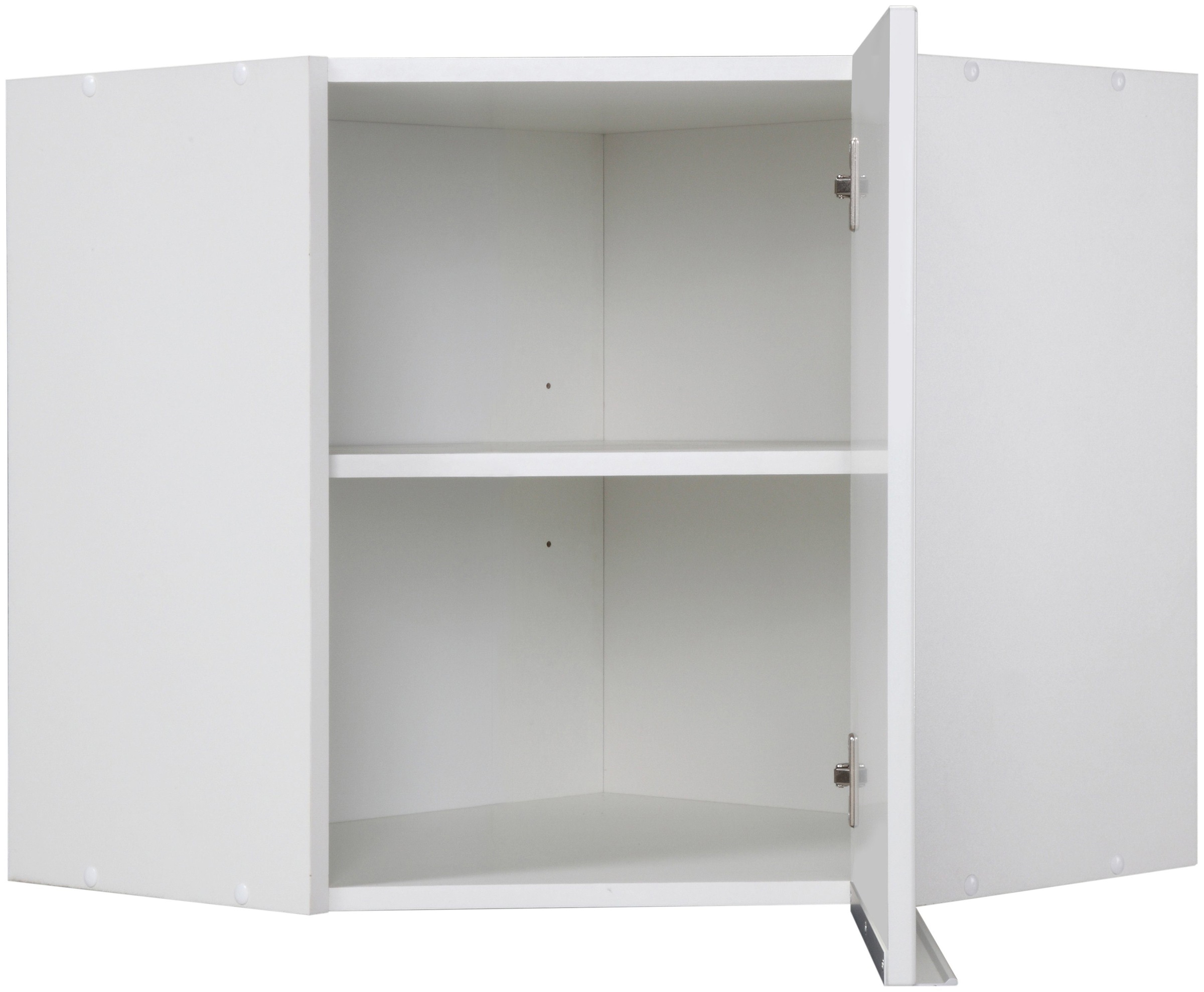 KOCHSTATION Eckhängeschrank "KS-Brindisi" praktischer Stauraum in der Ecke günstig online kaufen