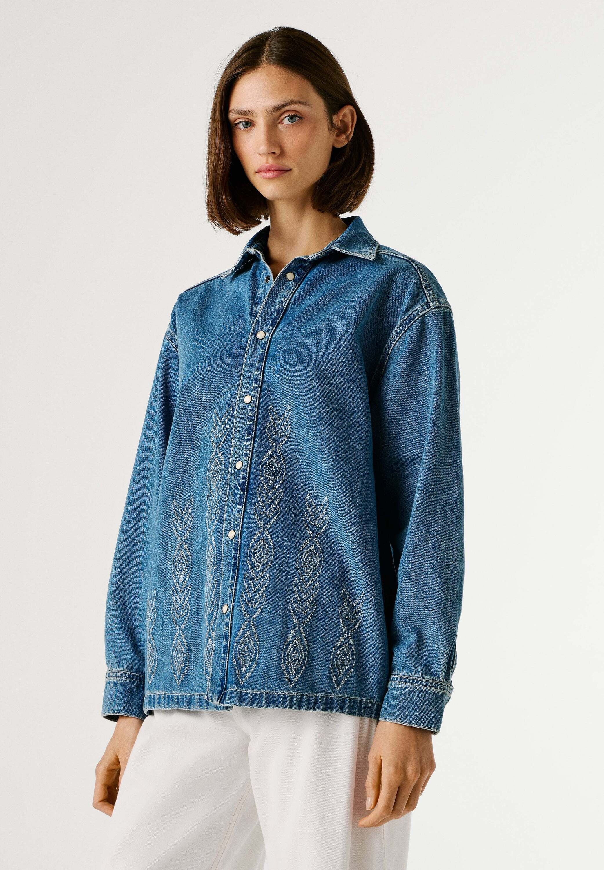 Pepe Jeans Funktionsshirt »shirt ELLEN IKAT«
