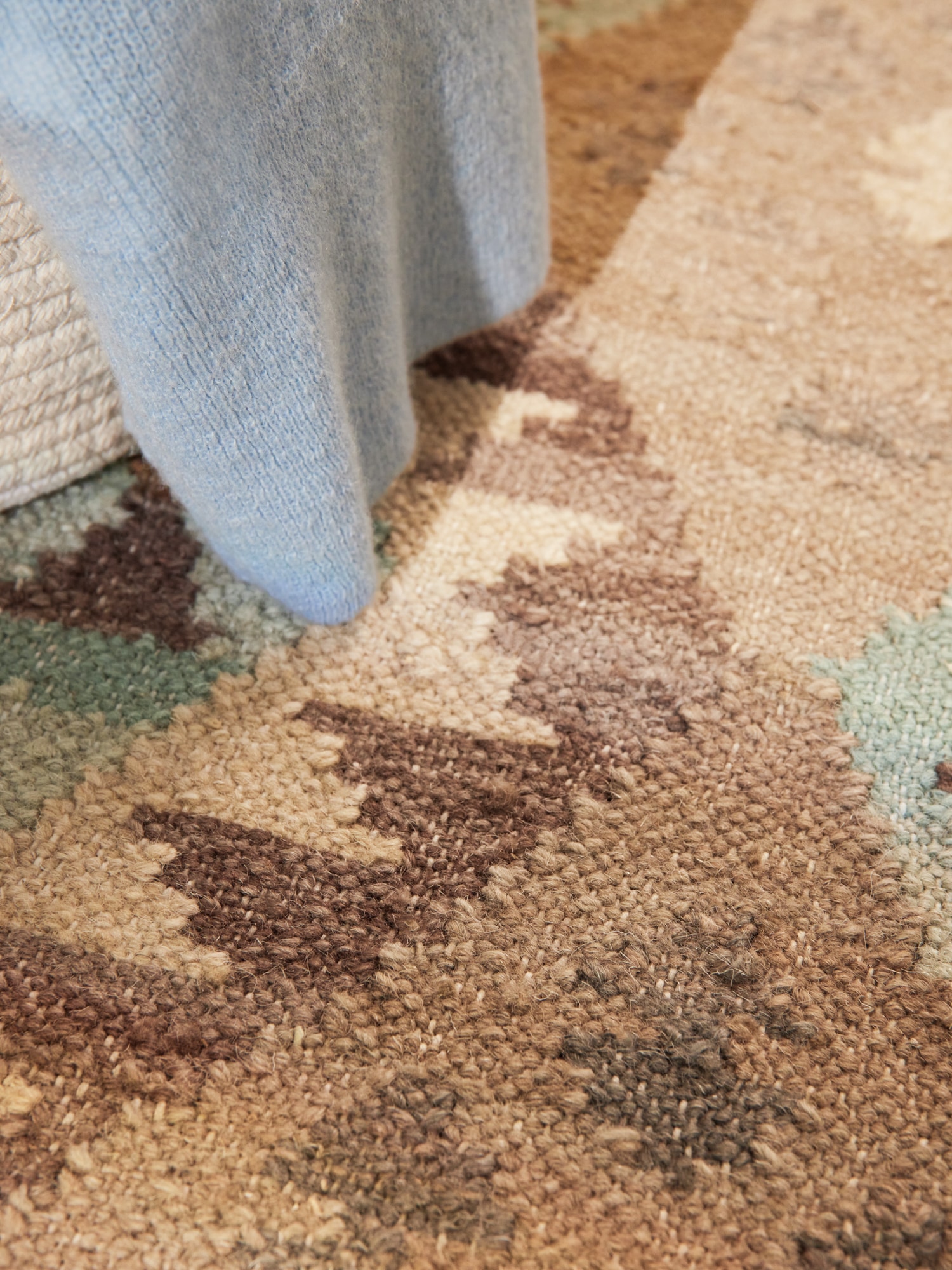 HANSE Home Teppich »Kelim Dune«, rechteckig, 3 mm Höhe, Wolle, Baumwolle, Natur, Handgewebt, orientalisch, Boho, traditionell