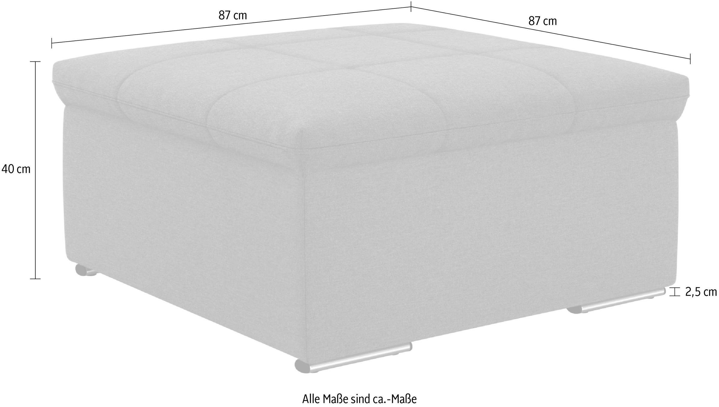 DOMO collection Hocker »Splash«