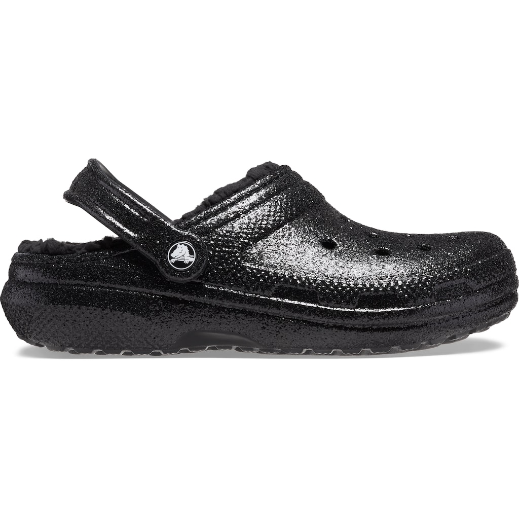 Crocs Clog »Classic Glitter Lined Clog«, für Drinnen und Draußen