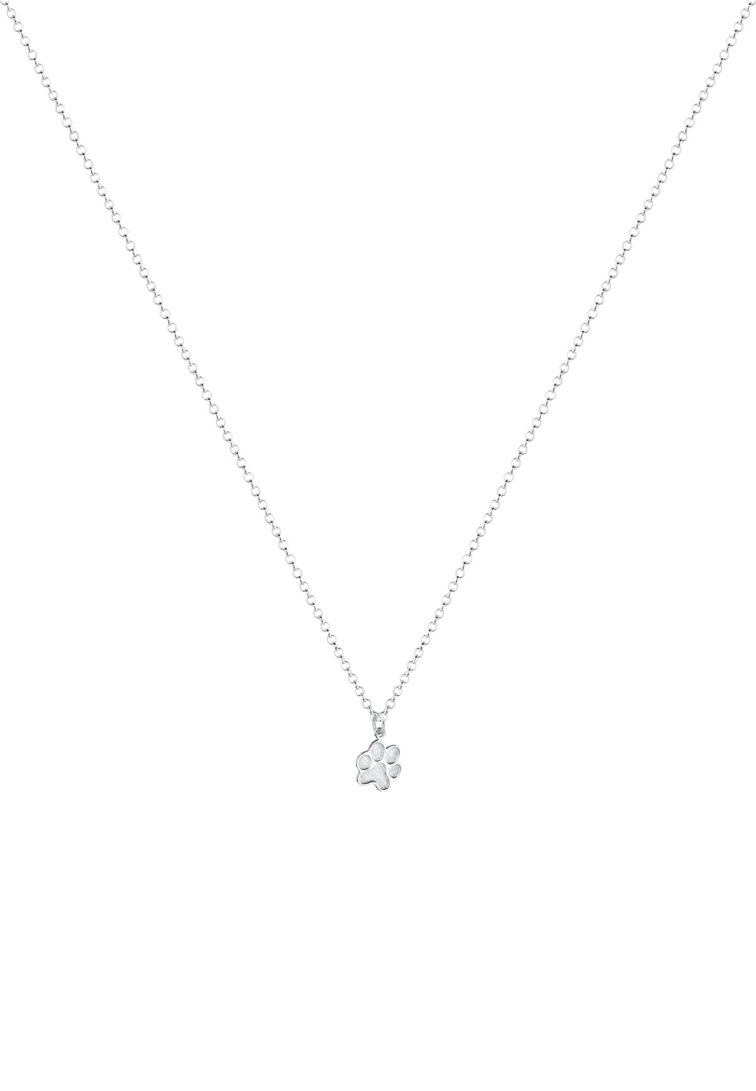Elli Kette mit Anhänger »Pfote 925 Sterling Silber«