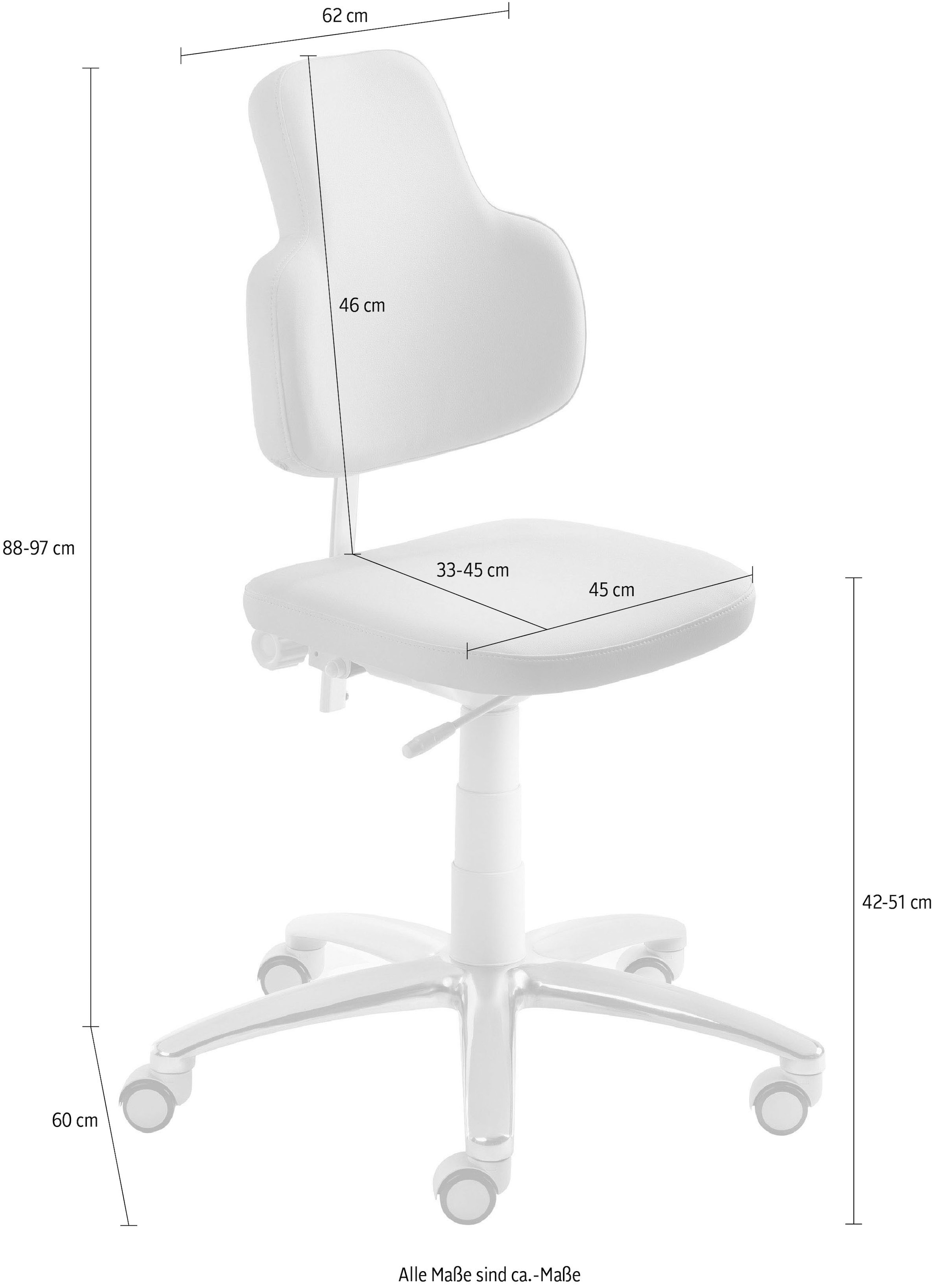 Mayer Sitzmöbel Drehstuhl »2206«, desinfektionsmittelbeständiges Polyester), BAUR (100% Struktur Kunstleder kaufen 