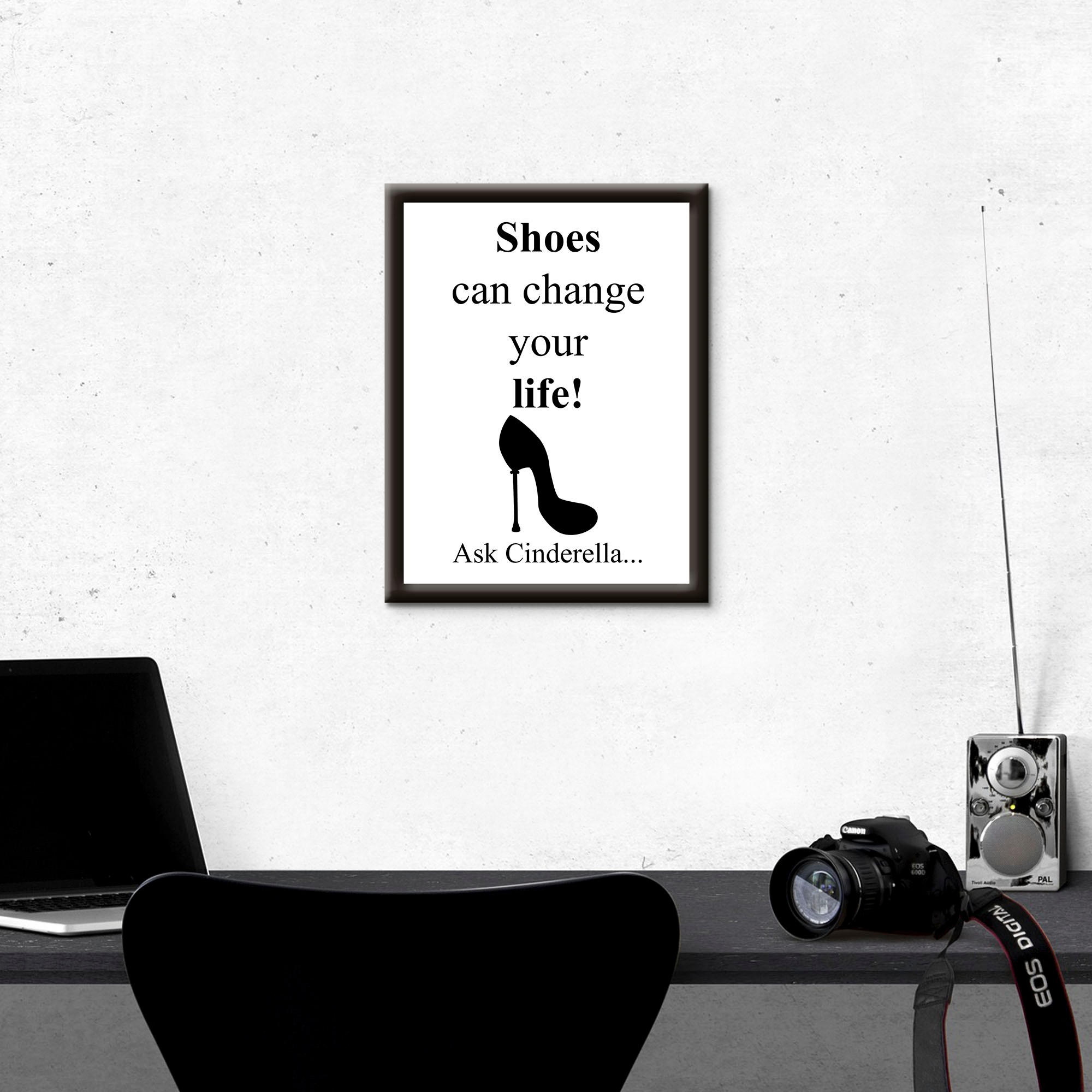 Artland Wandbild »Schuhe«, Sprüche & Texte, (1 St.) kaufen | BAUR
