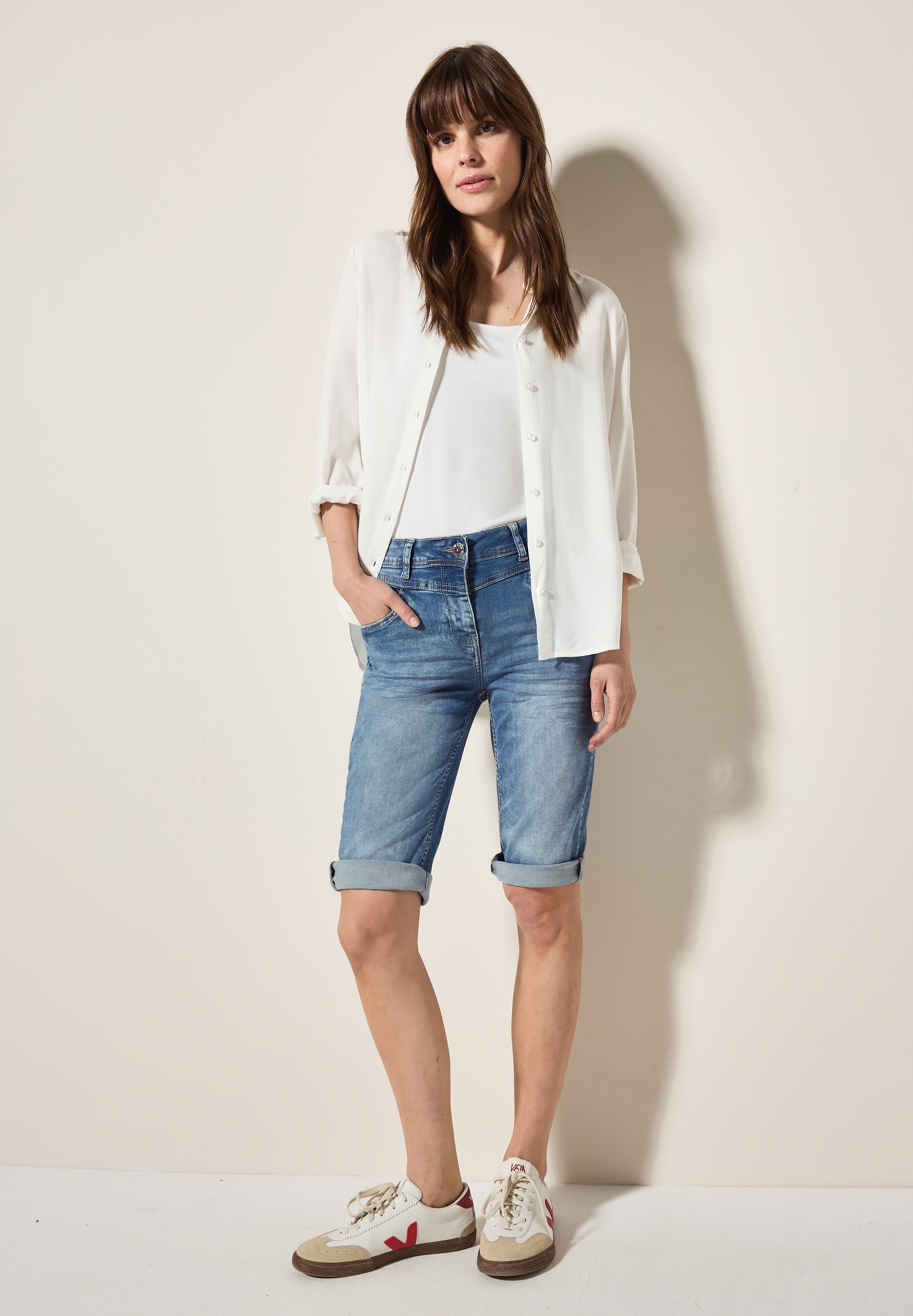 Cecil Slim-fit-Jeans, 5-Pocket-Style