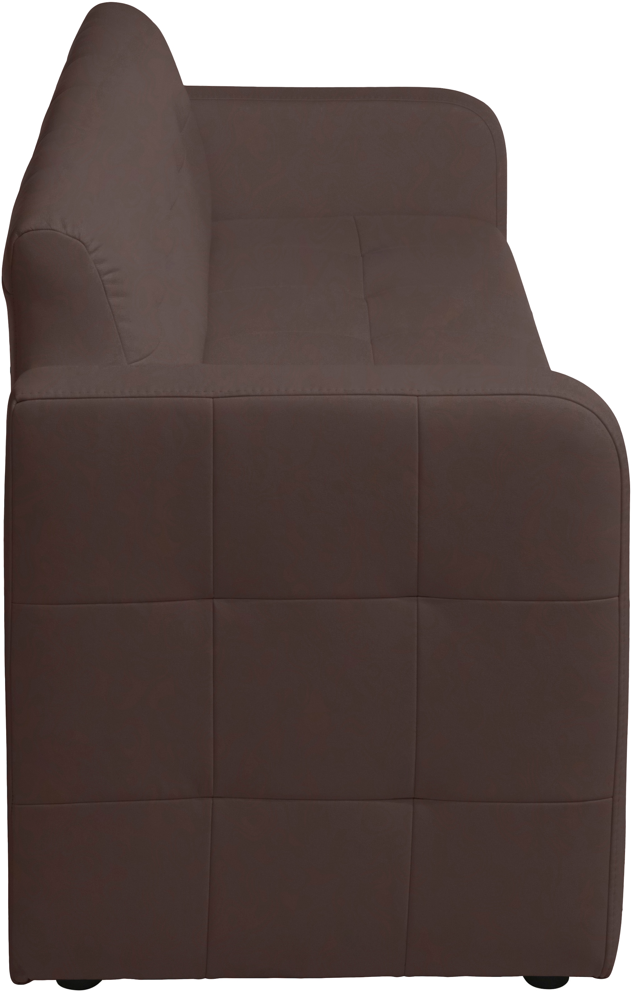 exxpo - sofa fashion Sitzbank »Barista Küchensofa, kompakte Stellmaße, Sitzhöhe 49cm«, mit Rückenlehne