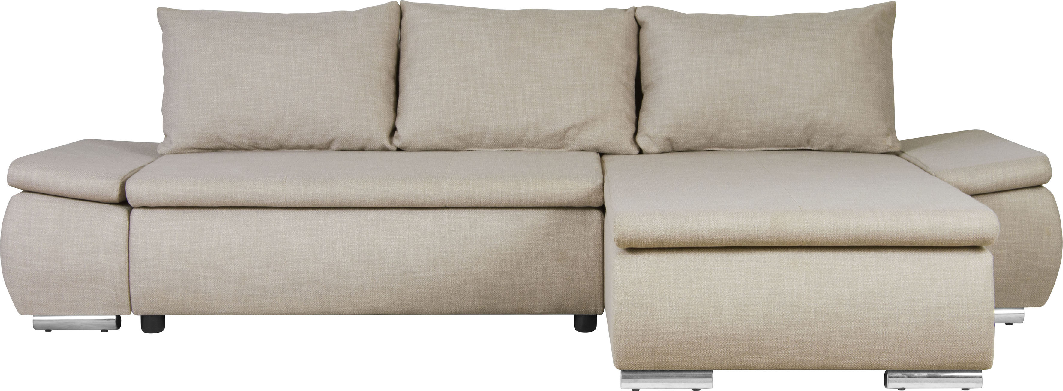 Thumbnail - Home affaire Ecksofa "Acra L-Form", mit Bettfunktion und Bettkasten, in Mattenoptik