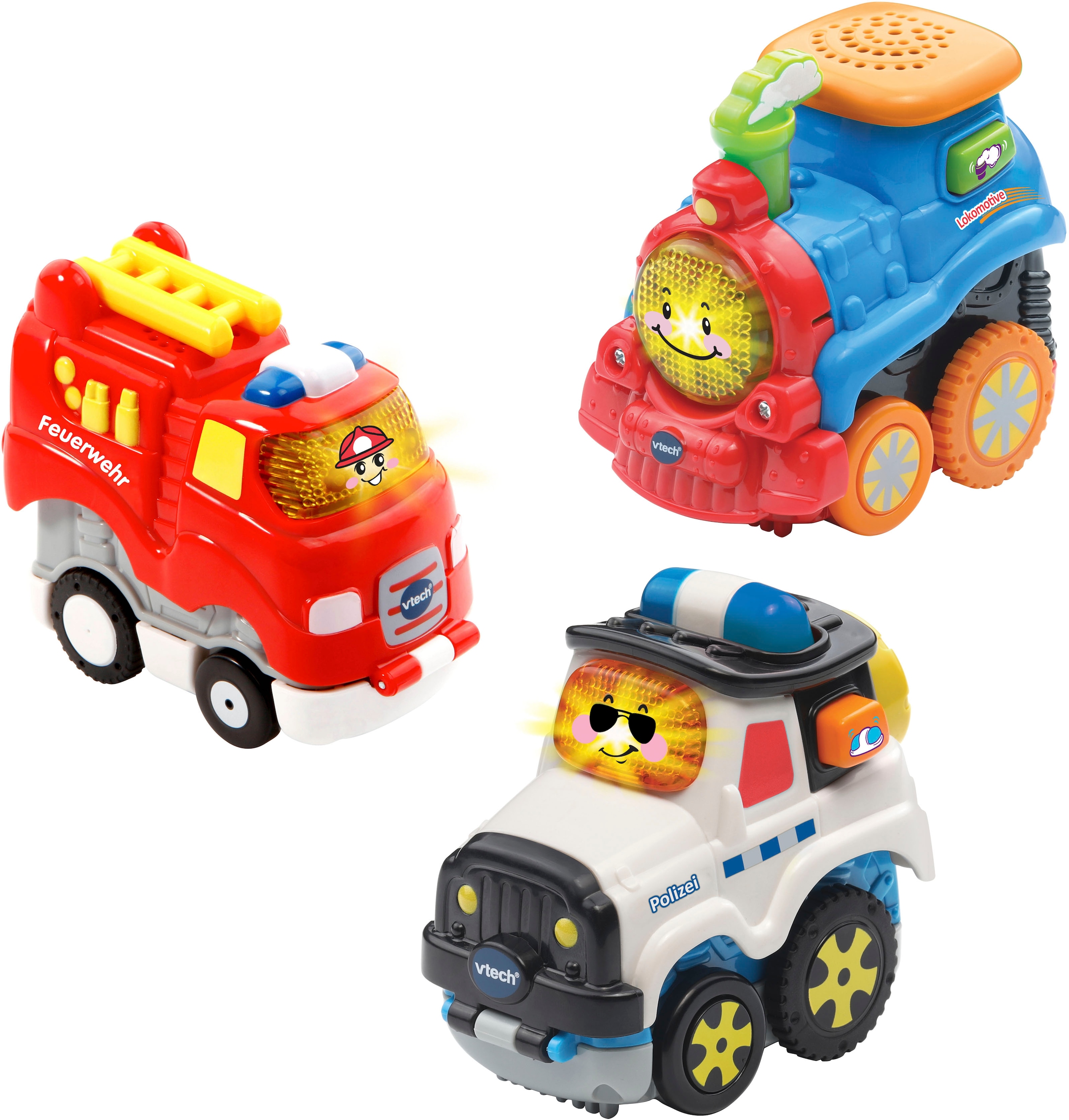 Vtech® Spielzeug-Auto Tut Tut Baby Flitzer, Disney 3er-Set Winnie