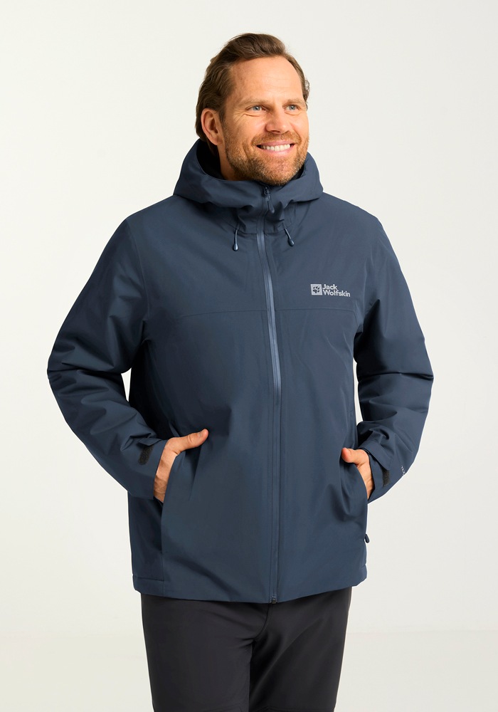 Jack Wolfskin Outdoorjacke "WISPER INS JKT M", mit Kapuze günstig online kaufen