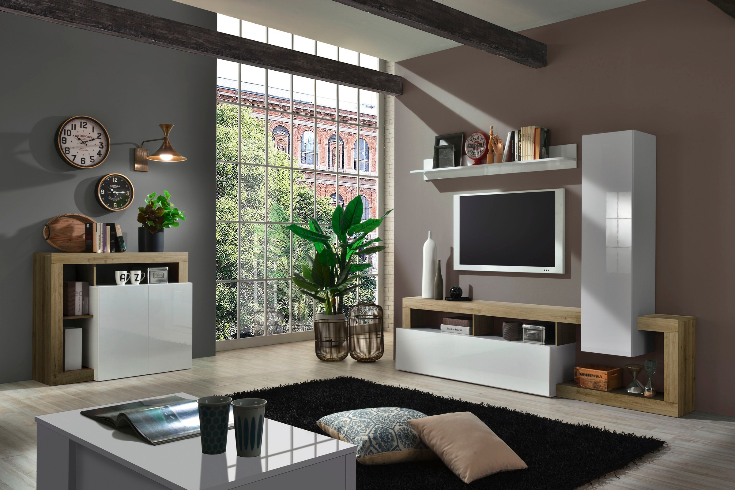 Thumbnail - INOSIGN Wohnwand "Hamburg" Set, 3 Stk. tlg.