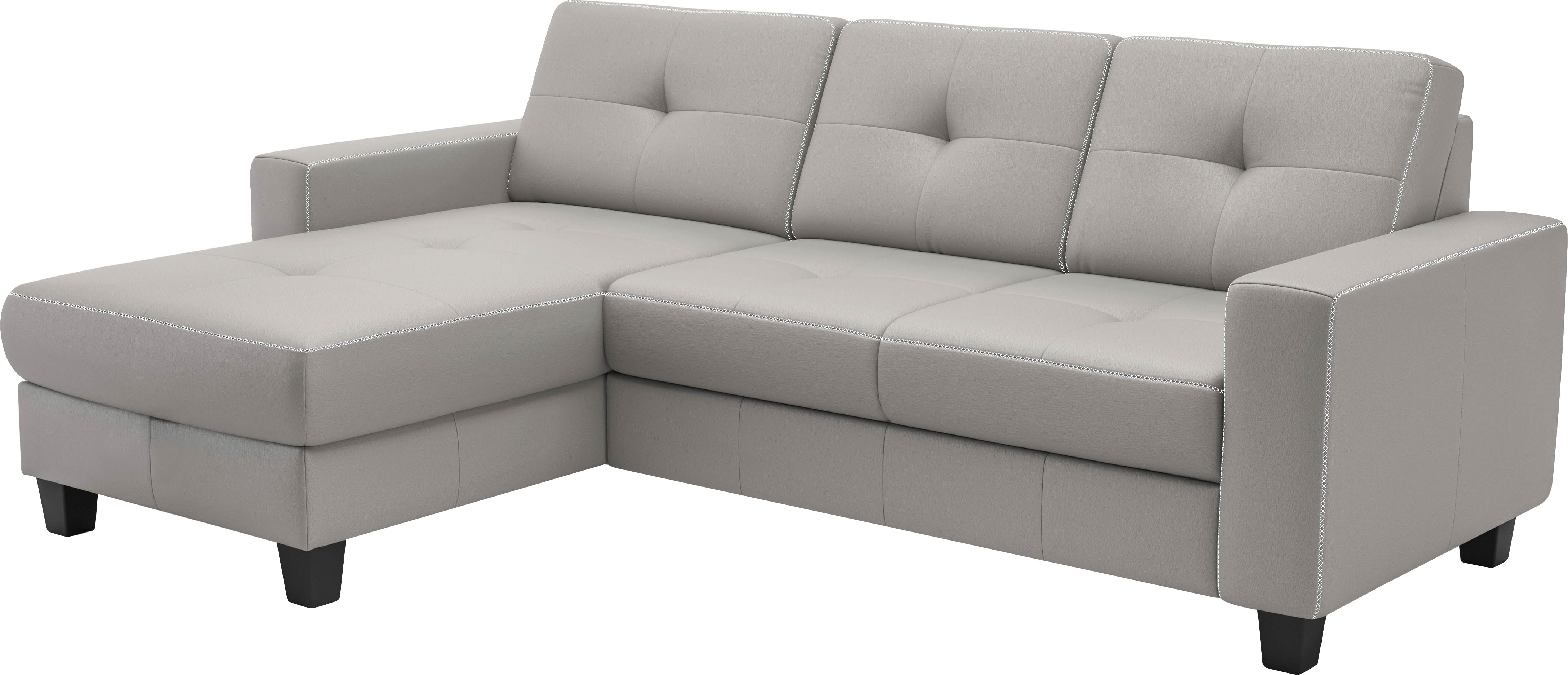 Thumbnail - PLACES OF STYLE Ecksofa "Varese" wahlweise mit Bettfunktion und Bettkasten