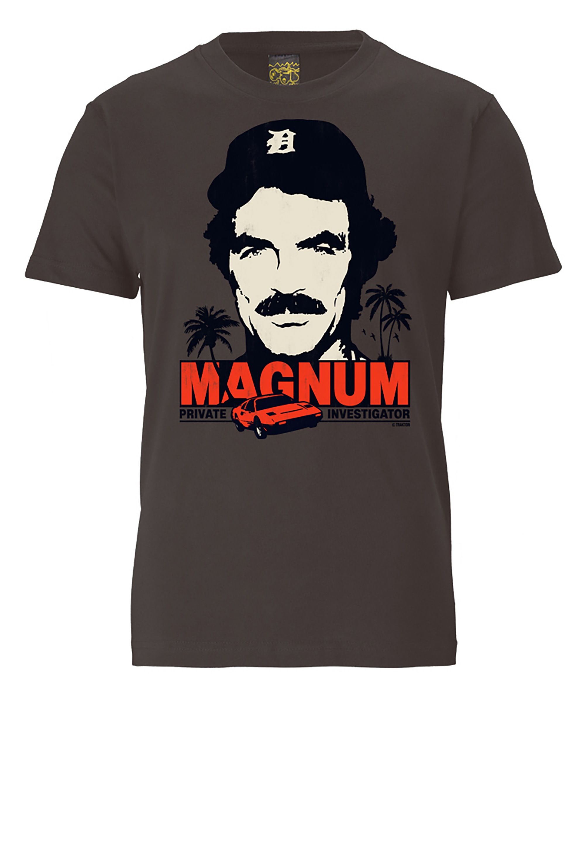 LOGOSHIRT T-Shirt »MAGNUM«, mit großem Front-Print