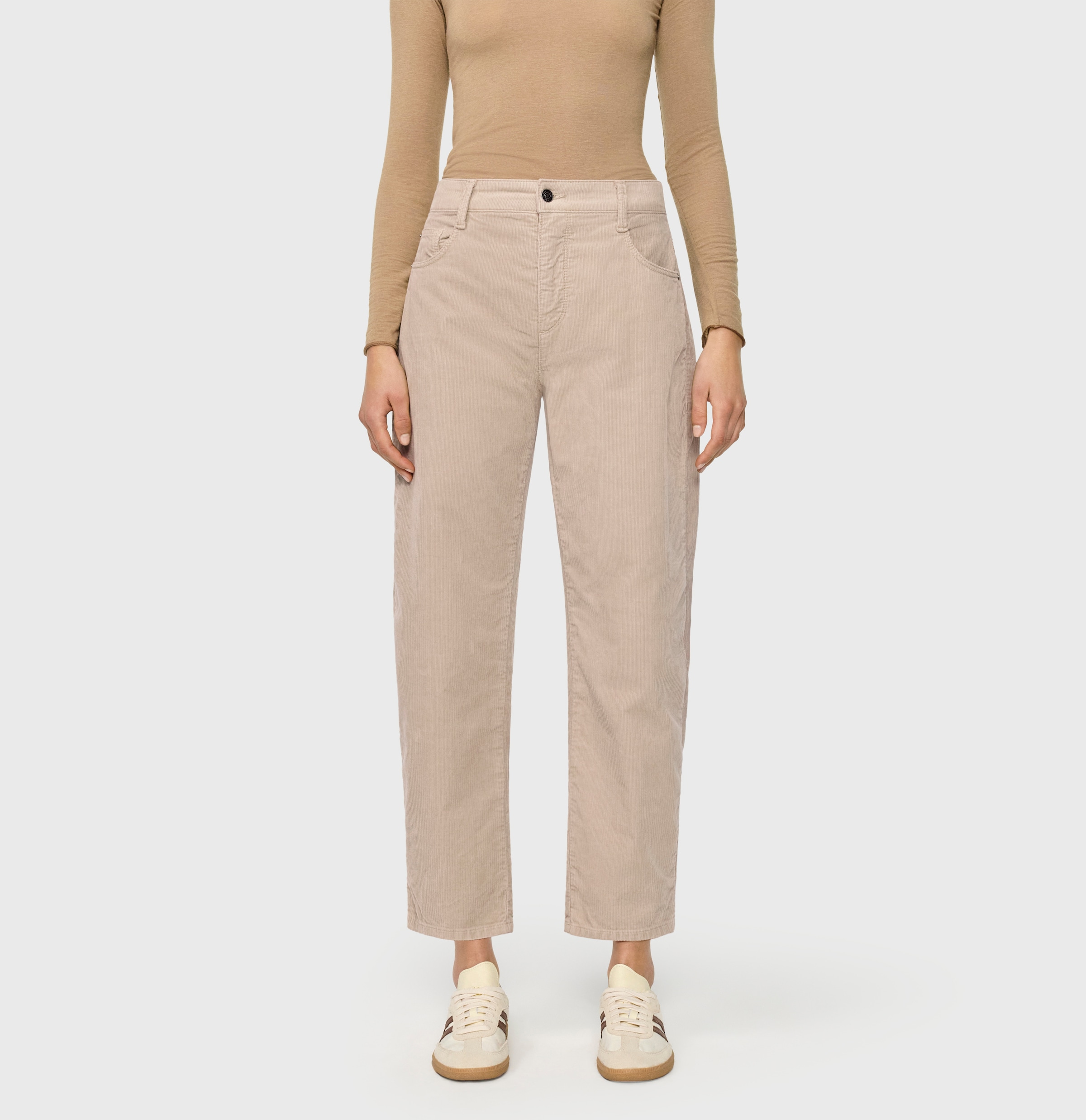 MAC Cordhose 5-Pocket-Style, weites Bein