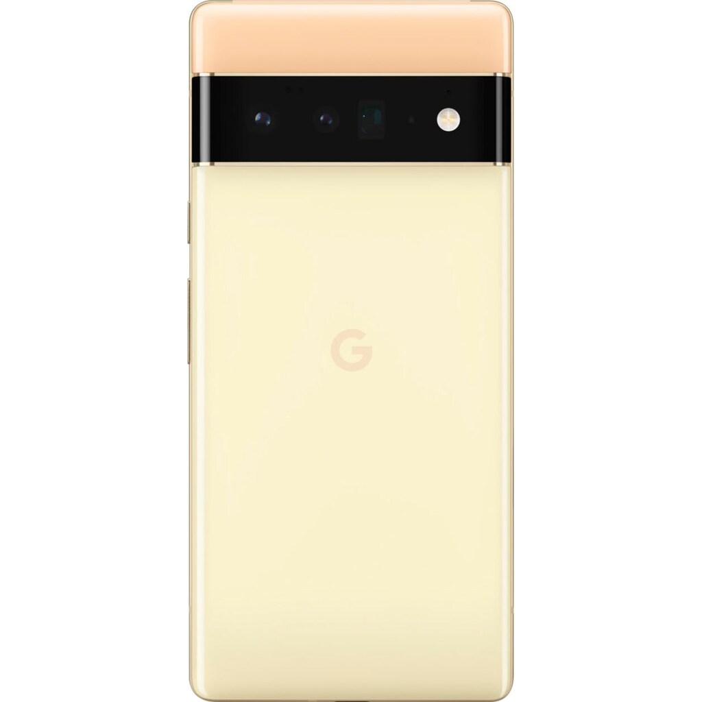 Google Smartphone »Pixel 6 Pro«, Sorta Sunny, 17 cm/6,7 Zoll, 128 GB Speicherplatz, 50 MP Kamera