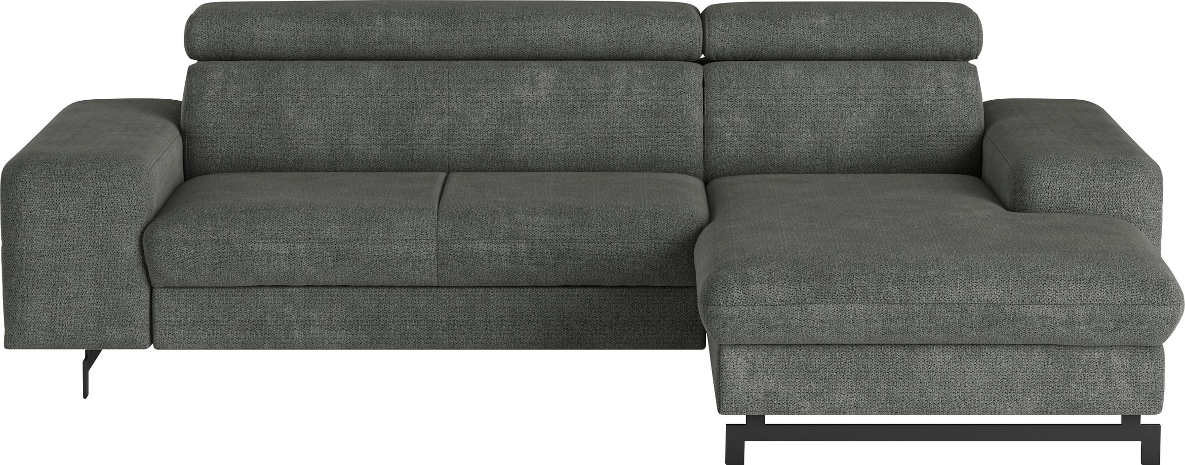 COTTA Ecksofa »Emma L-Form«, mit Kopfteilverstellung, wahlweise mit Bettfunktion & Bettkasten