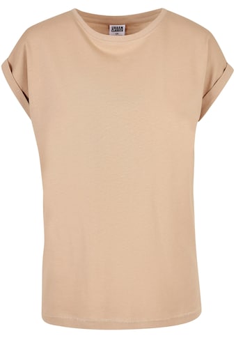 Kurzarmshirt »Urban Classics Damen Ladies Extended Shoulder Tee«, (1 tlg.)