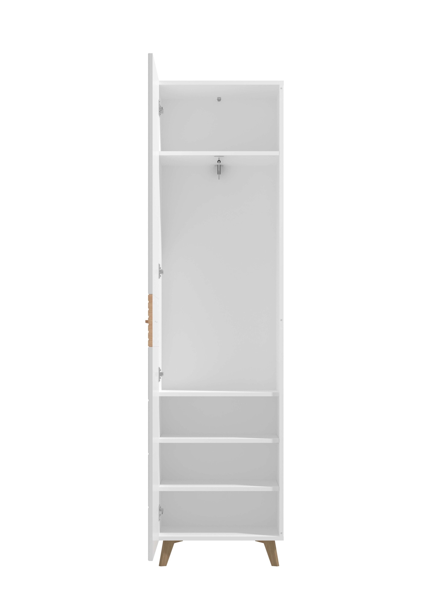 Home affaire Garderoben-Set »Sein Kompaktgarderobe, Flurgarderobe, Dielenschrank, Hochglanzfronten«, (Komplett-Set, 5 St.), Gardreobenschrank, Schuhschrank, Sitzbank, Garderobenpaneel & Spiegel