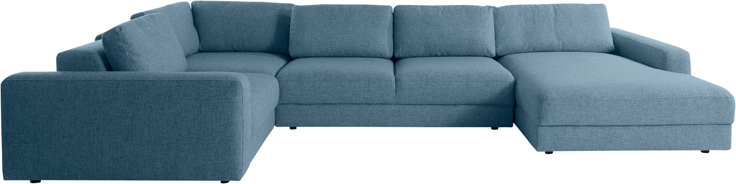 Places of Style Wohnlandschaft »Bloomfield, Mega Polsterprogramm, Breite 405cm, viel Platz, U-Form«, mit extra tiefer Sitzfläche, wahlweise mit Sitztiefenverstellung