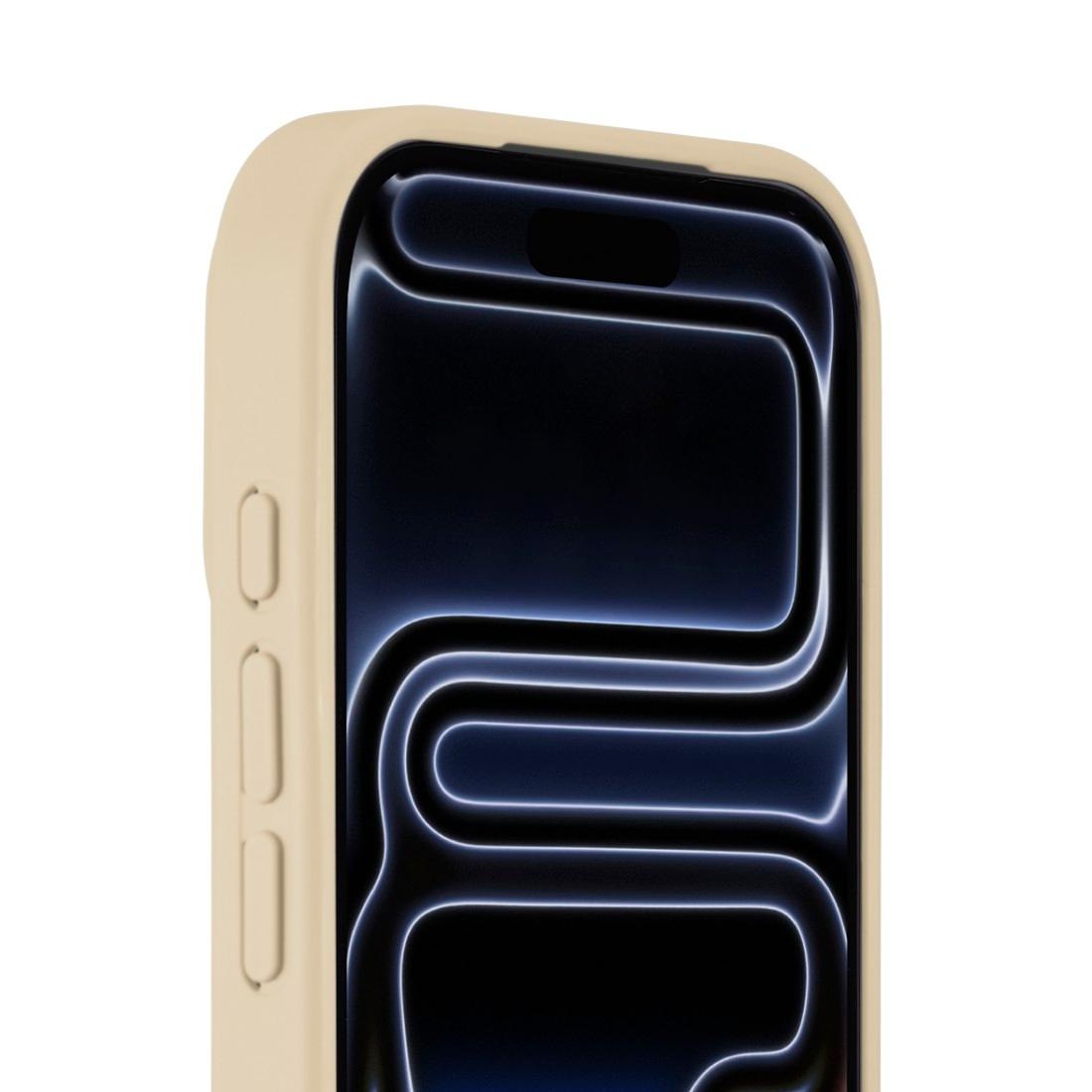 Hama Smartphone-Hülle »Handyhülle für Apple iPhone 17 Pro, magnetisch, Apple MagSafe, Qi2« Apple iPhone 17 Pro Wireless Charging, passgenaue Anti-Rutsch-Oberfläche, transparent