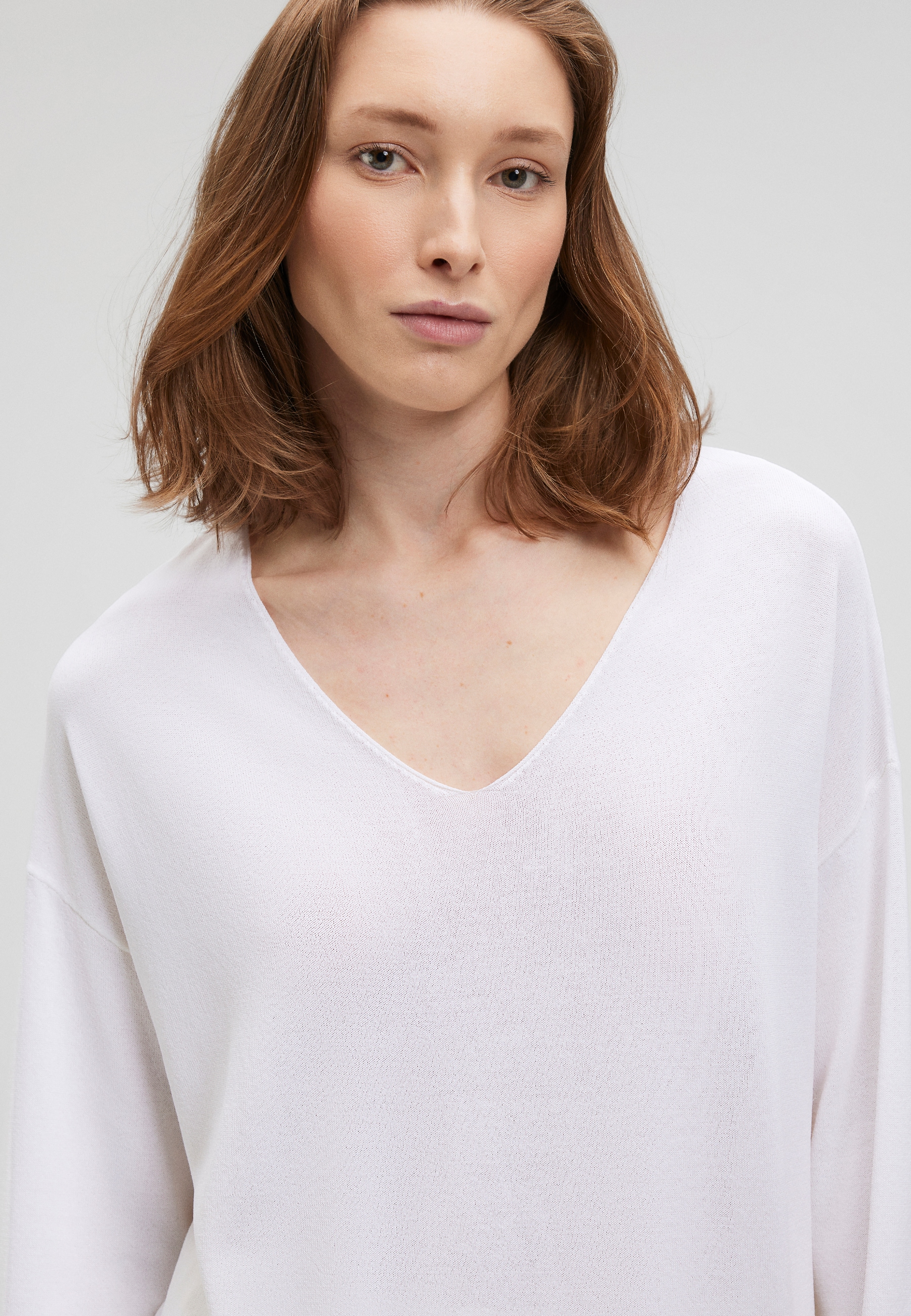 Mavi Strickpullover »V NECK SWEATER«, Strickpullover