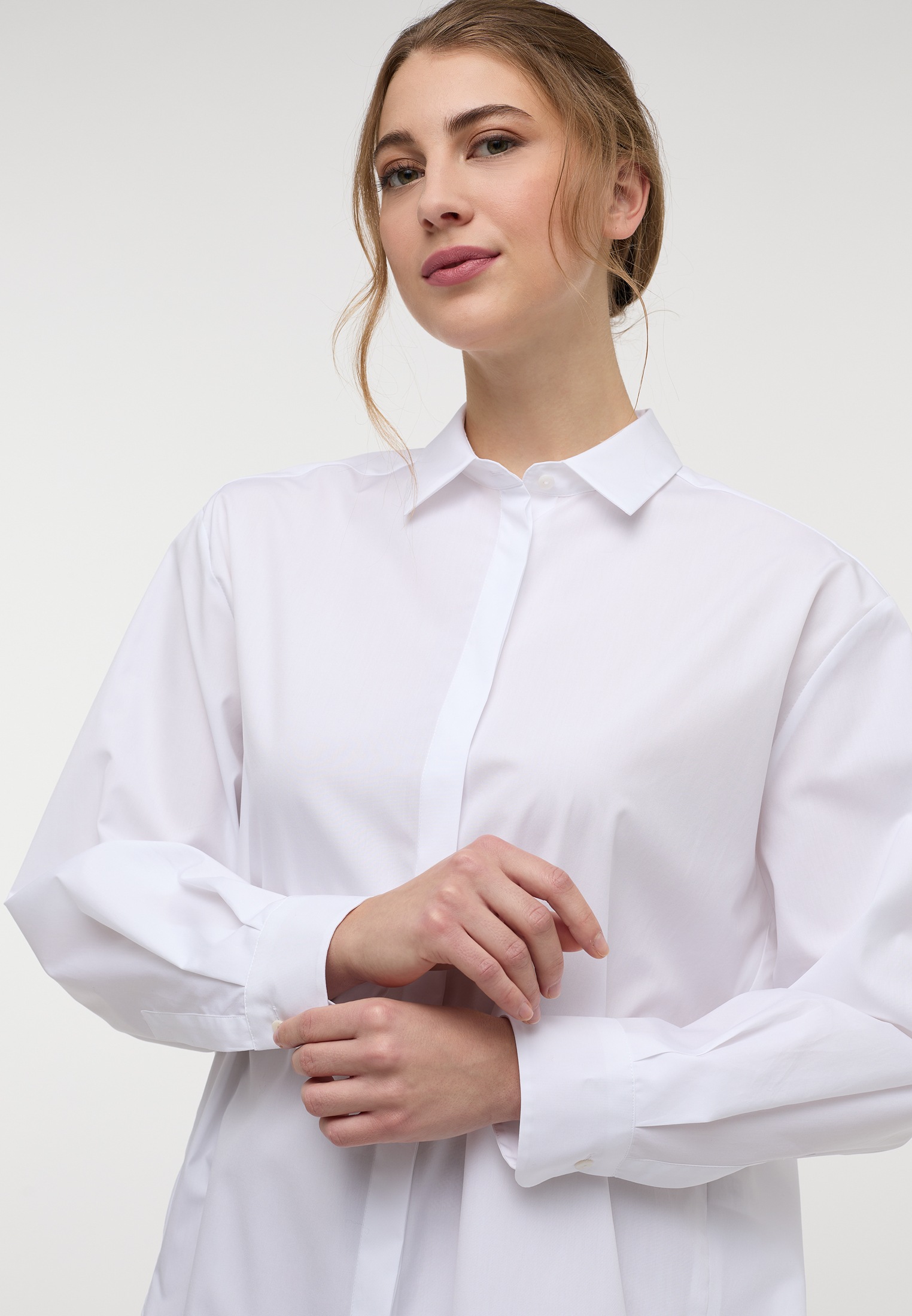 Thumbnail - Eterna Hemdbluse "OVERSIZE FIT" EASY IRON (bügelleicht)