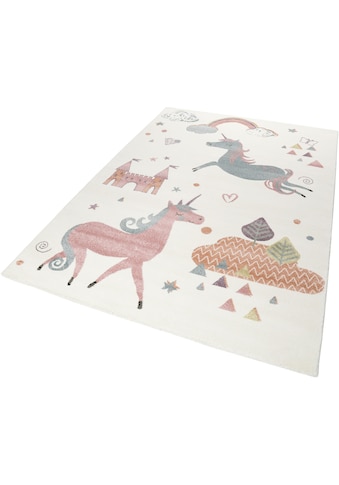 ESPRIT Kinderteppich »Sunny Unicorn« rechteck...