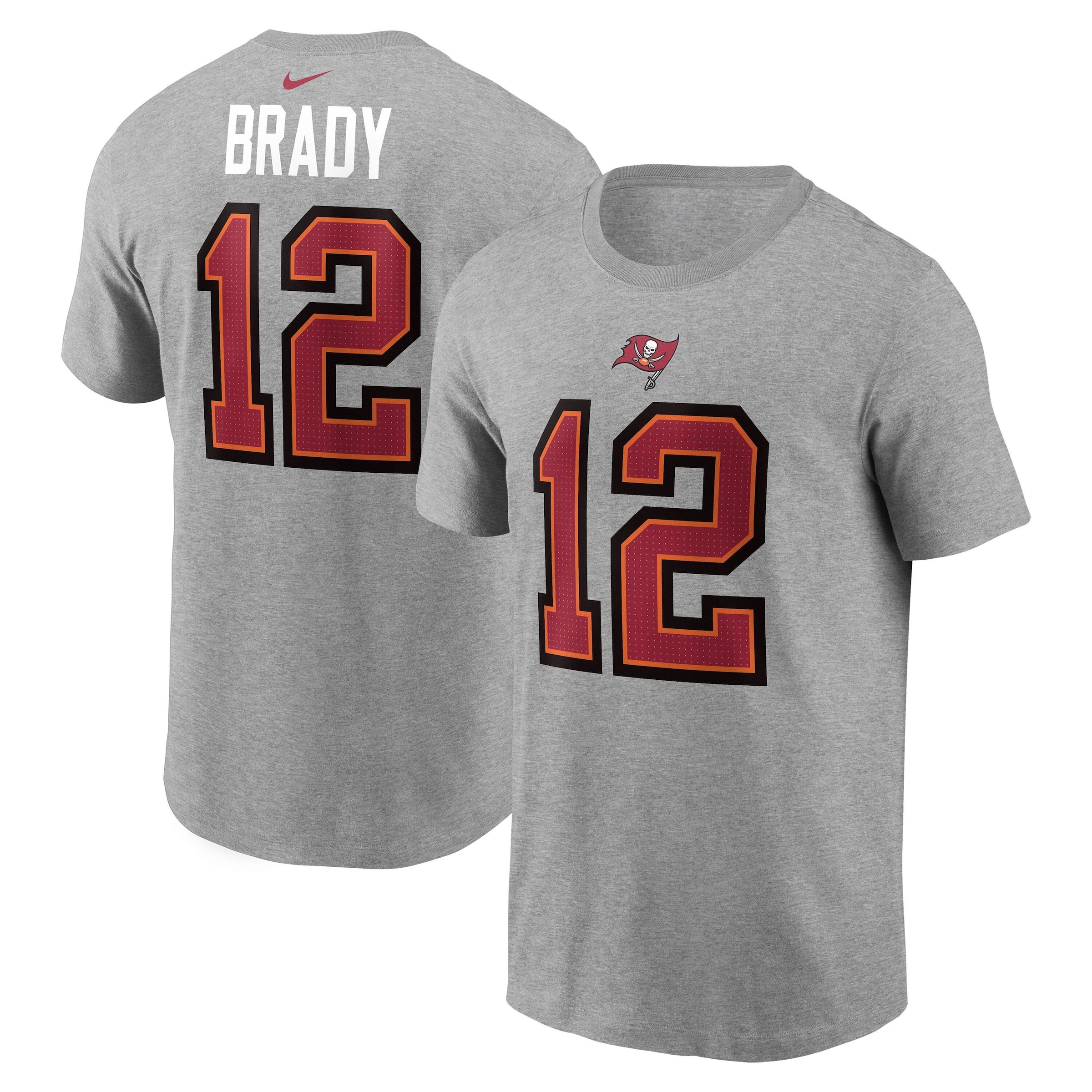 Nike T-Shirt "Nike Shirt Tampa Bay Buccaneers Nike Brady 12" günstig online kaufen