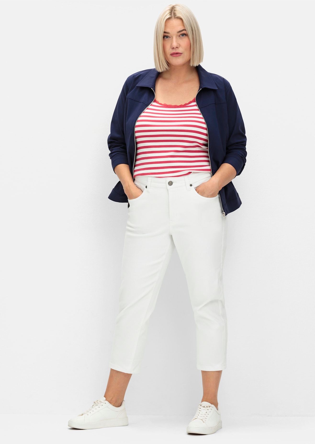 Sheego 7/8-Jeans, (1 tlg.) günstig online kaufen