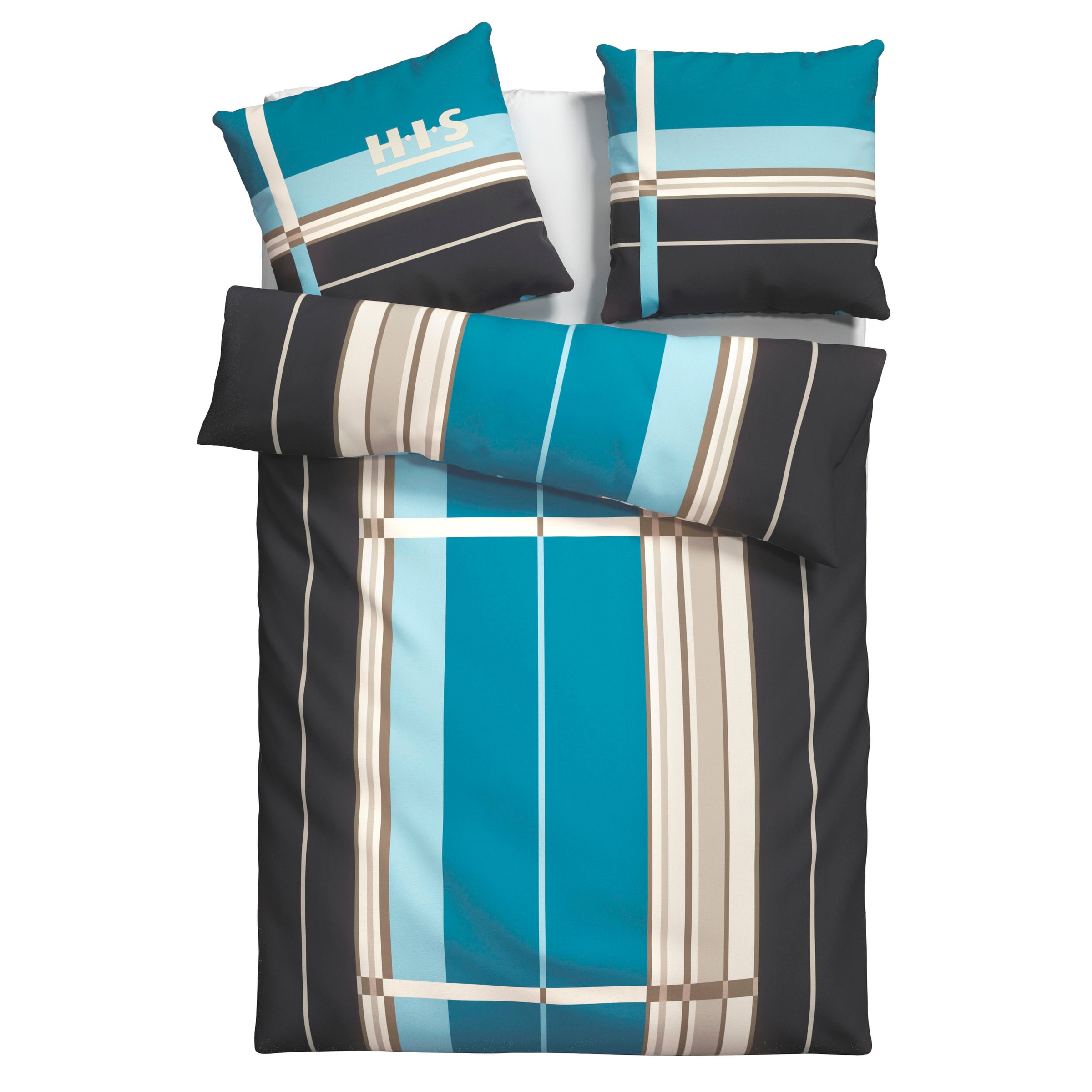 H.I.S Bettwäsche "Golfi in Gr. 135x200 oder 155x220 cm" 2 Stk. tlg. Bettwäs günstig online kaufen