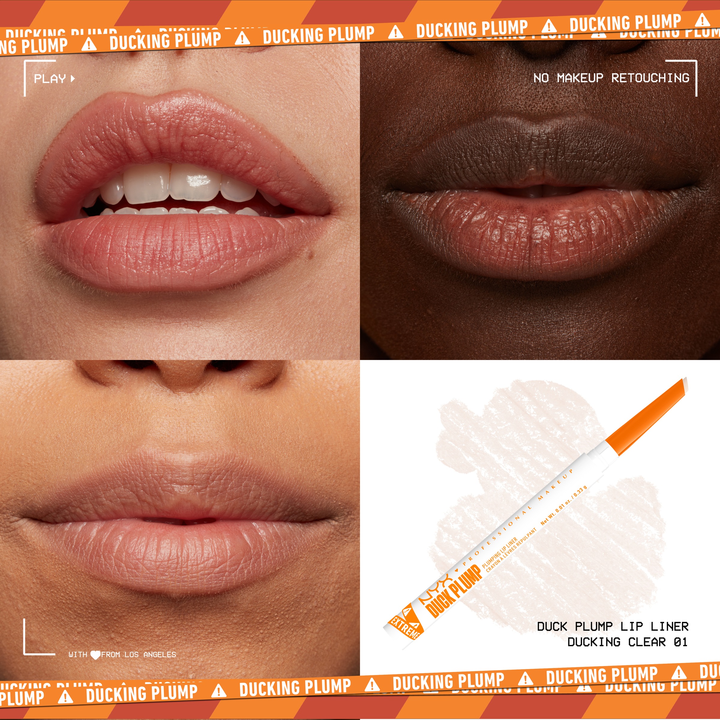 NYX Lippenstift »Professional Makeup Duck Plump Plumping Lip Liner Lippenkonturenstift«