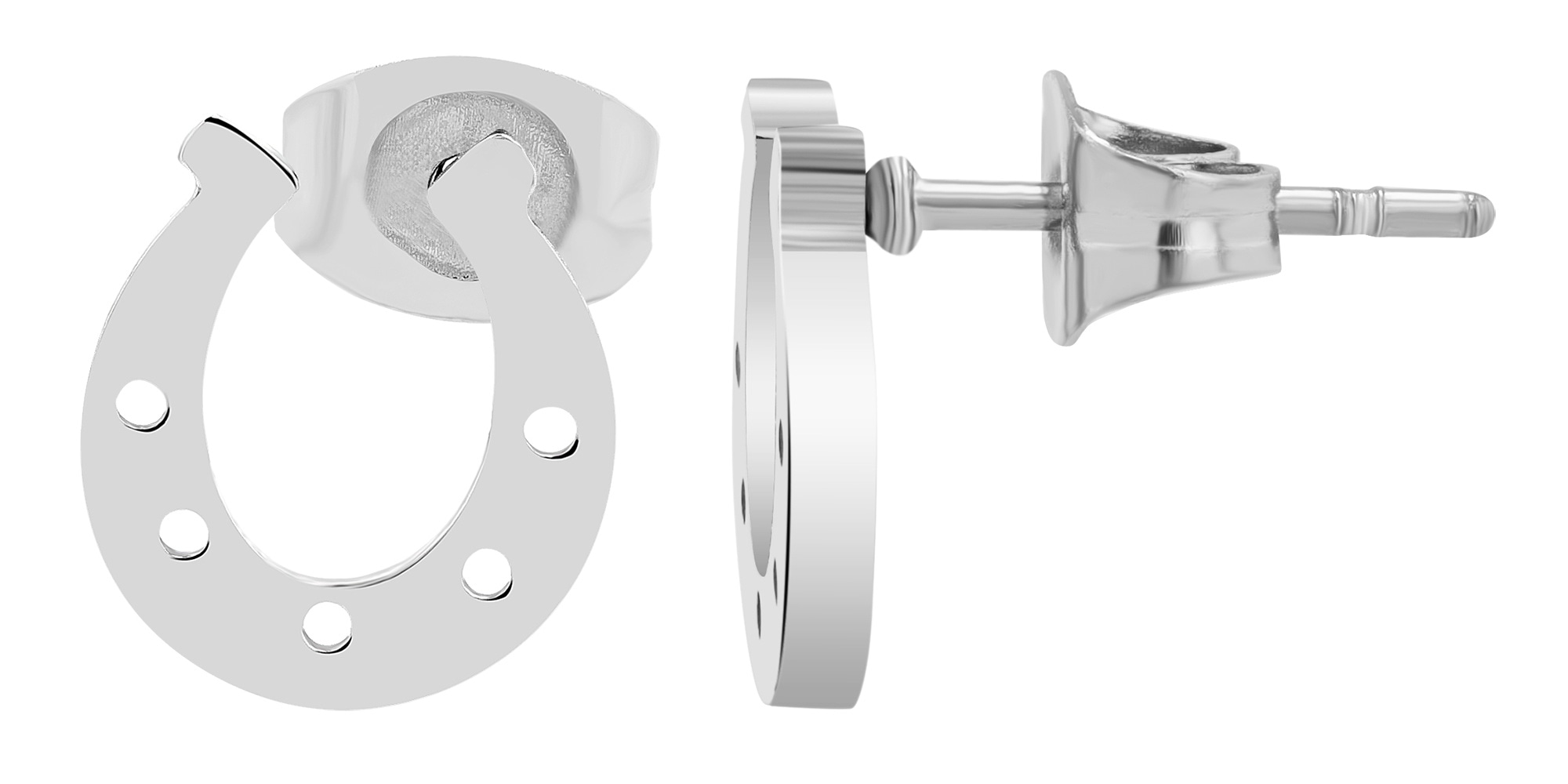Adelia´s Paar Ohrhänger "Ohrringe – Ohrstecker aus Edelstahl" Geschenkidee: zeitlos und vielseitig