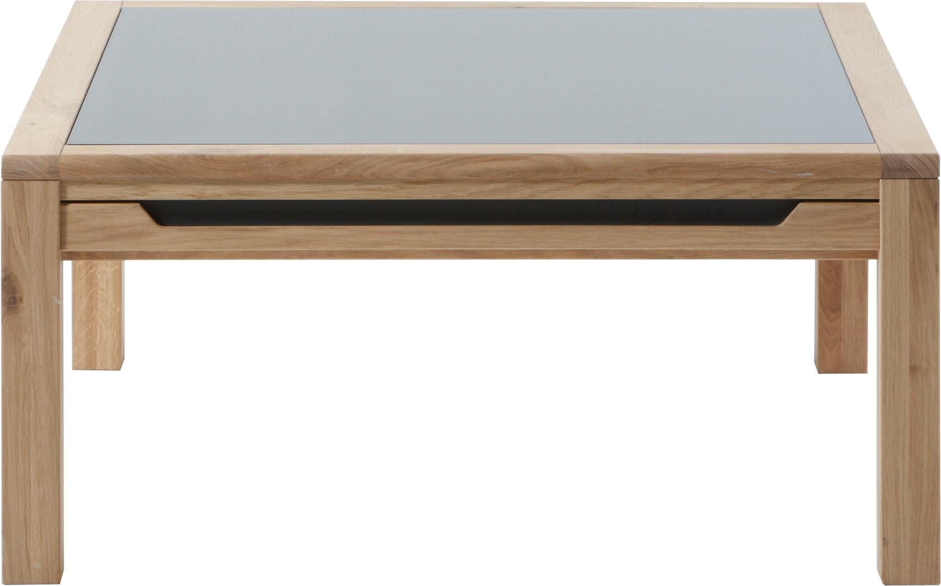 DECKER Couchtisch AMENO, mit eingelassener Schieferplatte, in verschiedenen Größen