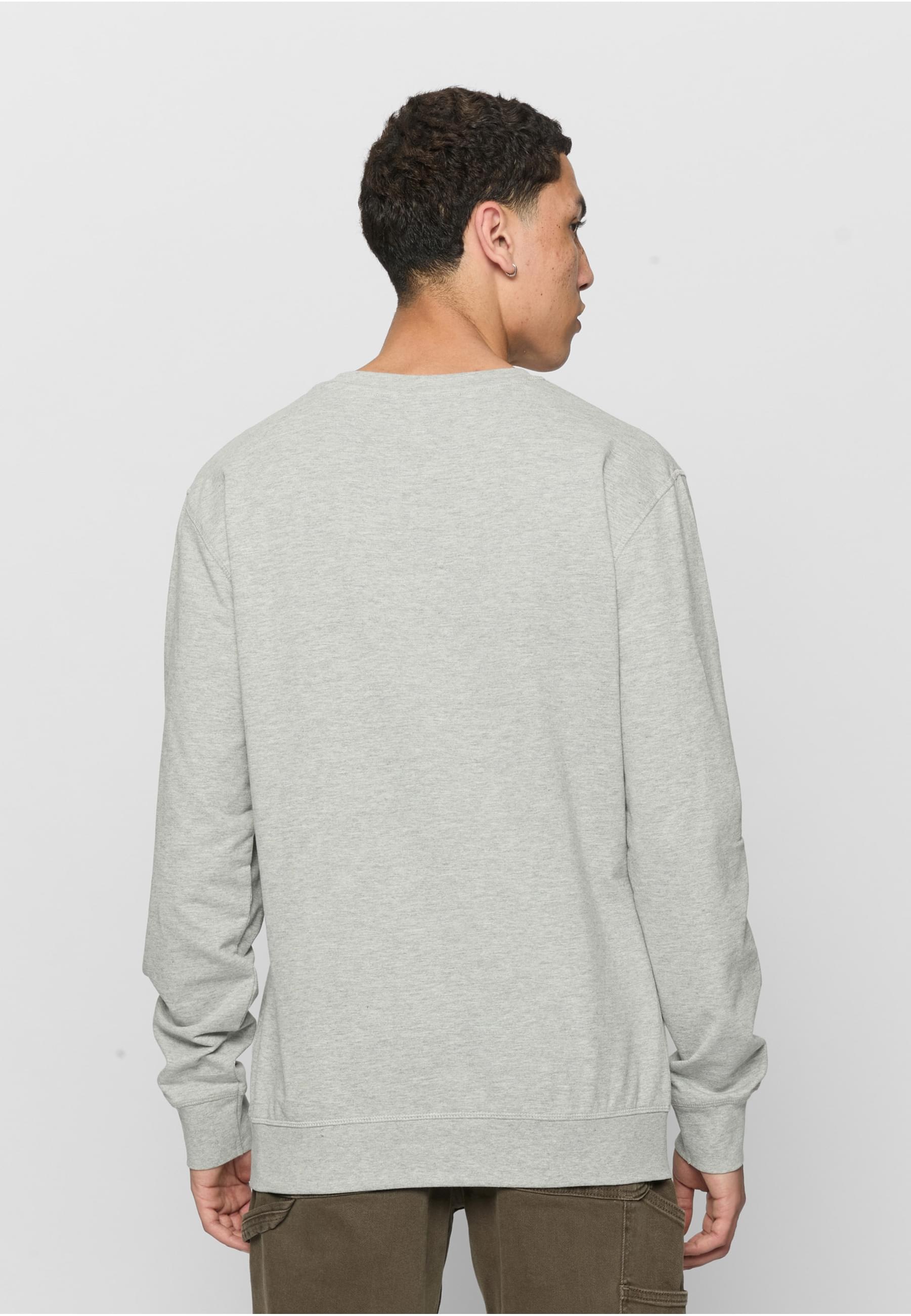 MisterTee Rundhalspullover »MisterTee Herren Rose Crewneck«, (1 tlg.)