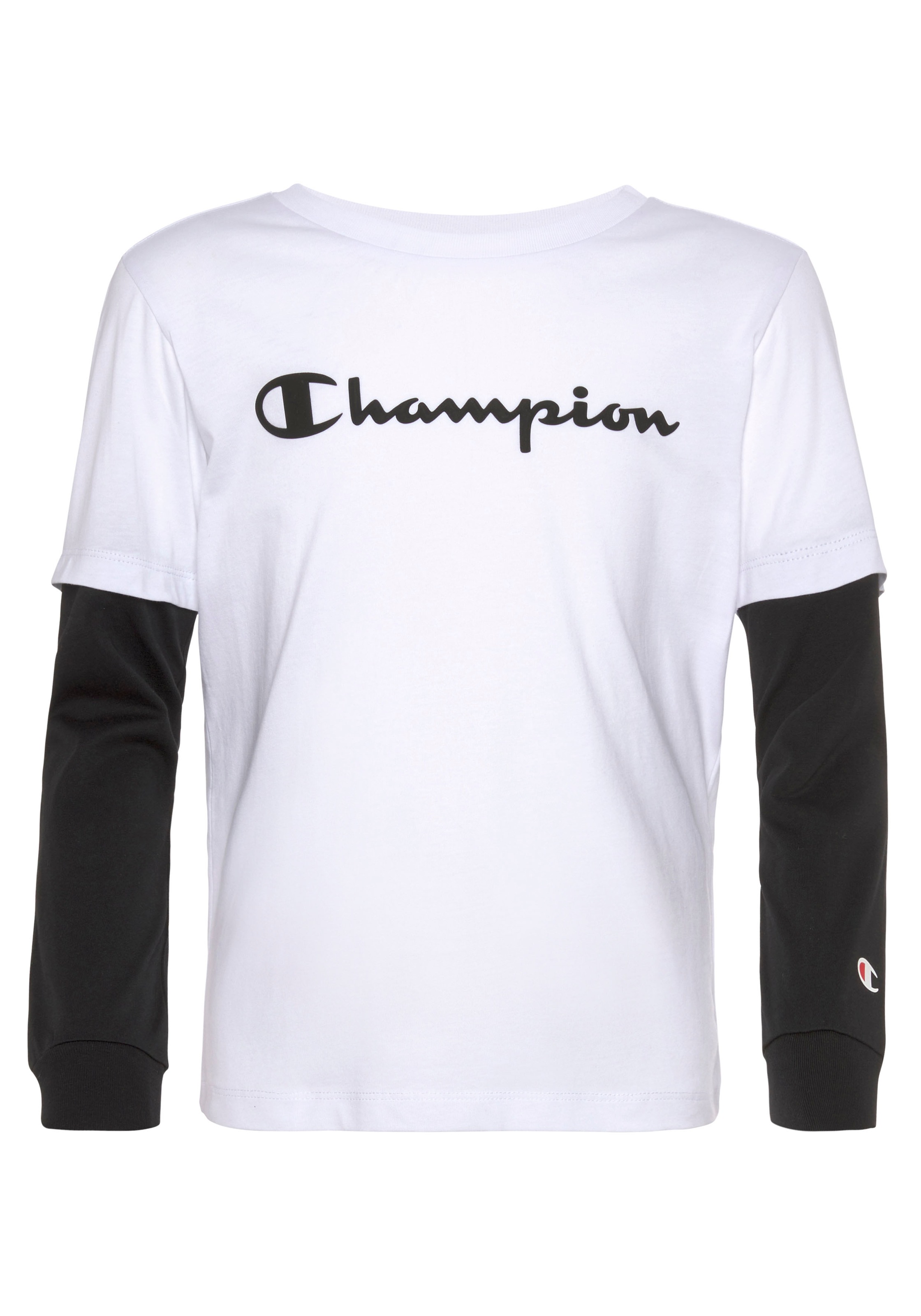 »Long Langarmshirt T-Shirt« Sleeve | BAUR Champion kaufen