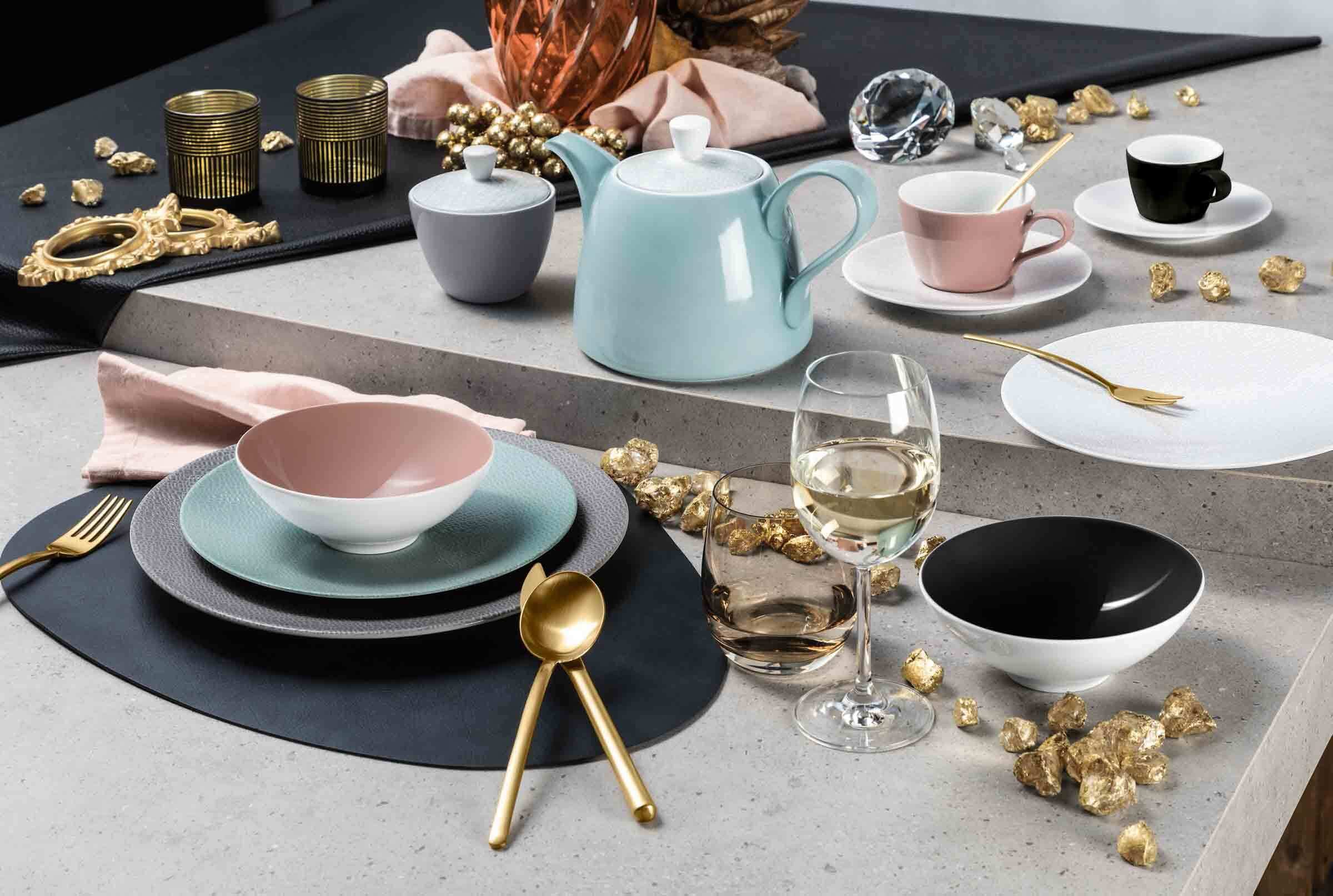 SELTMANN WEIDEN Frühstücksteller "Frühstücksteller Life Fashion ø 22,5 cm 6er Set", bunt, Speiseteller