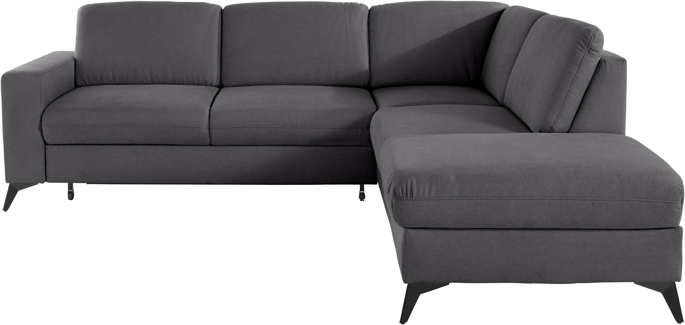 Home affaire Ecksofa "Lolland L-Form" Wahlweise mit Bettfunktion und Staura günstig online kaufen