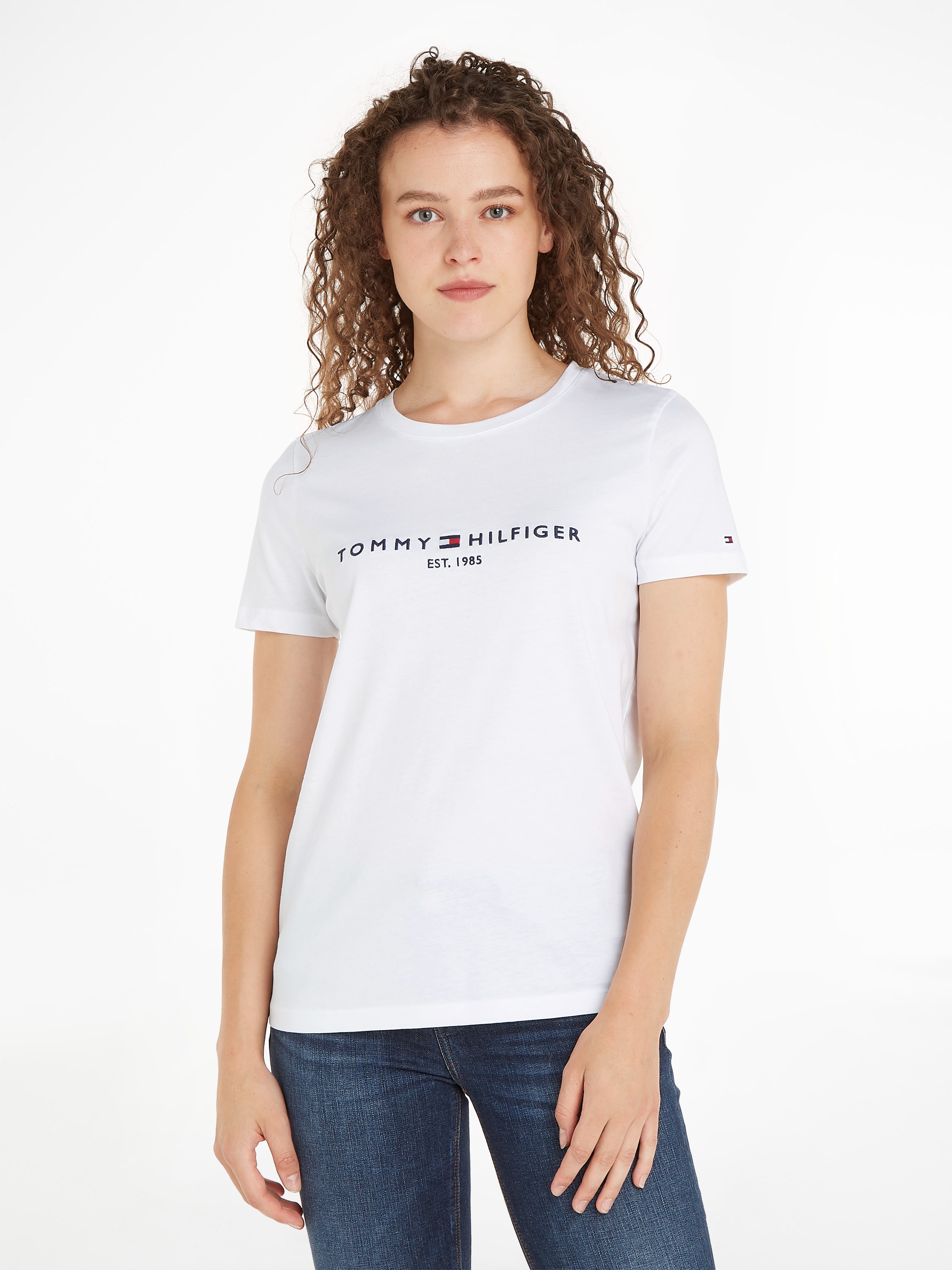 Tommy Hilfiger  T-Shirt HERITAGE HILFIGER CNK RG TEE günstig online kaufen