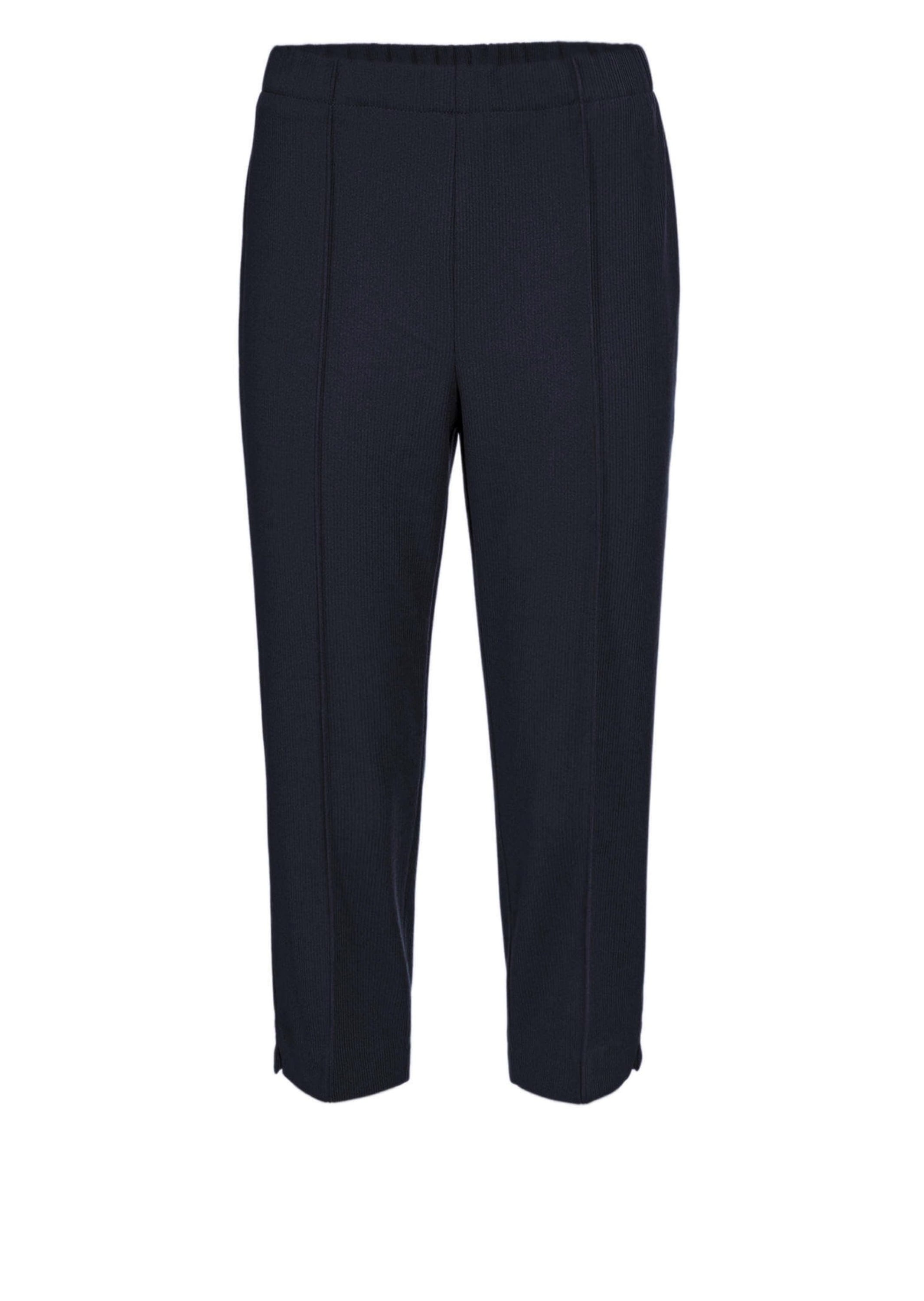 GOLDNER Caprihose "Kurzgröße Sportive 7/8-Hose mit Biesen" Ohne