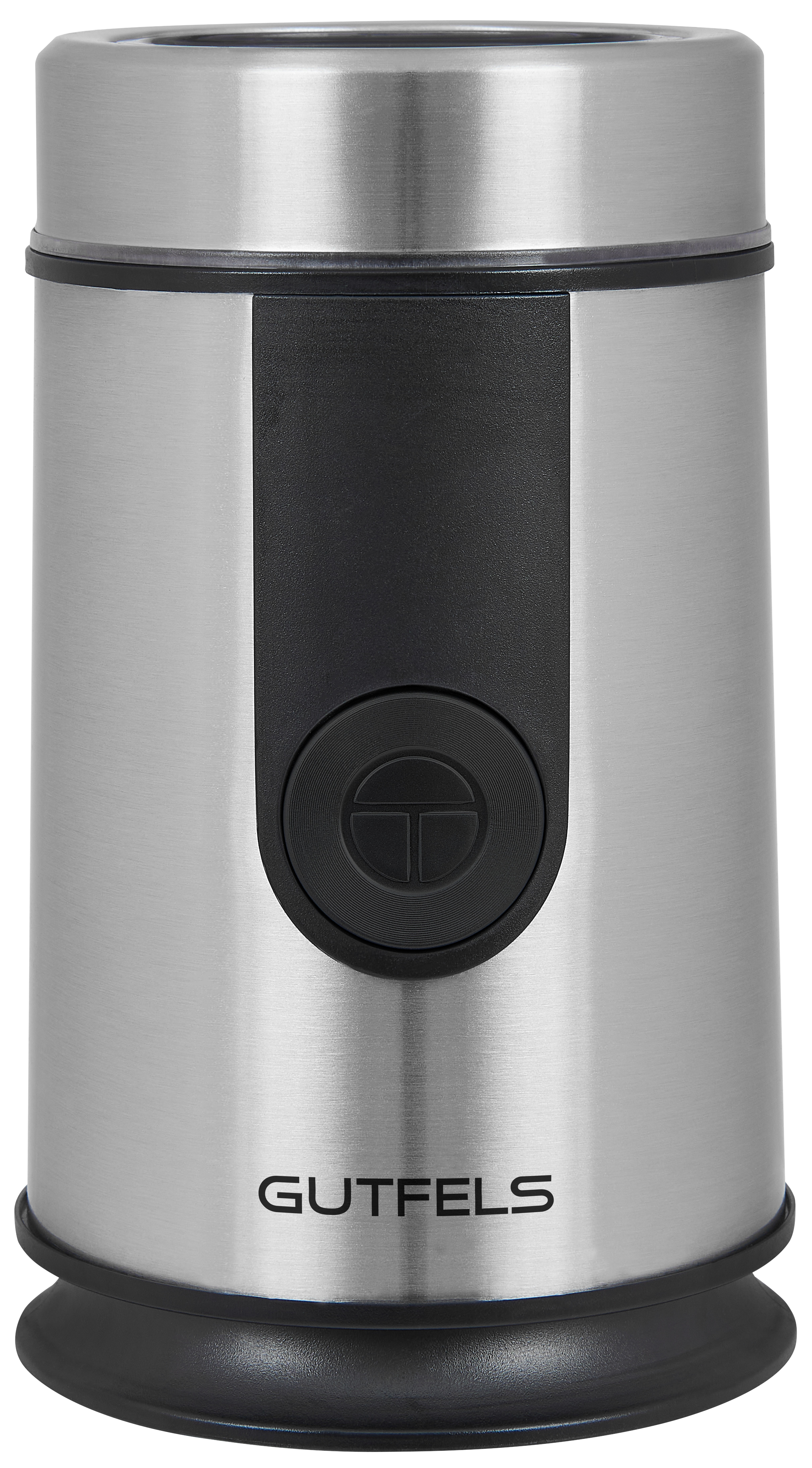 Gutfels Kaffeemühle "COFFEE 5010" 200 W Schlagmesser 50 gBohnenbehälter zum Mahlen von Kaffeebohnen und Zerkleinern von Gewürzen oder Nüssen.