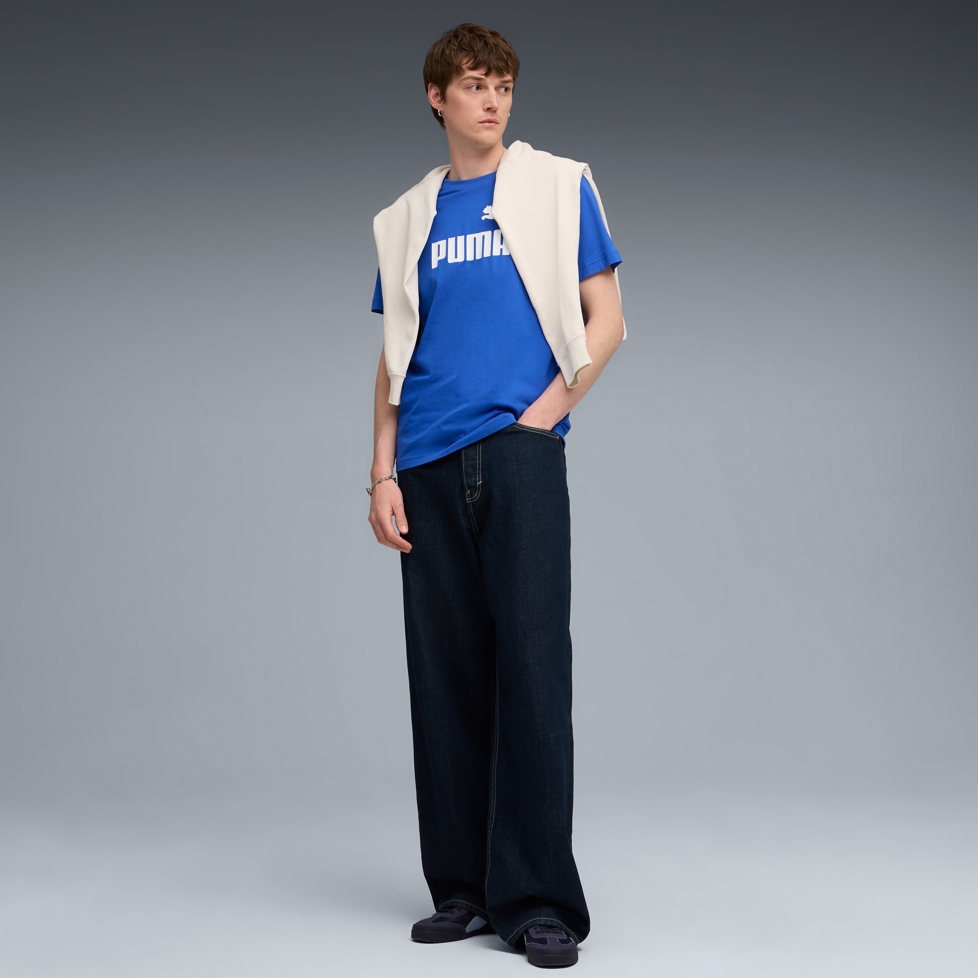 PUMA T-Shirt »ESS NO. 1 LOGO TEE (S)«