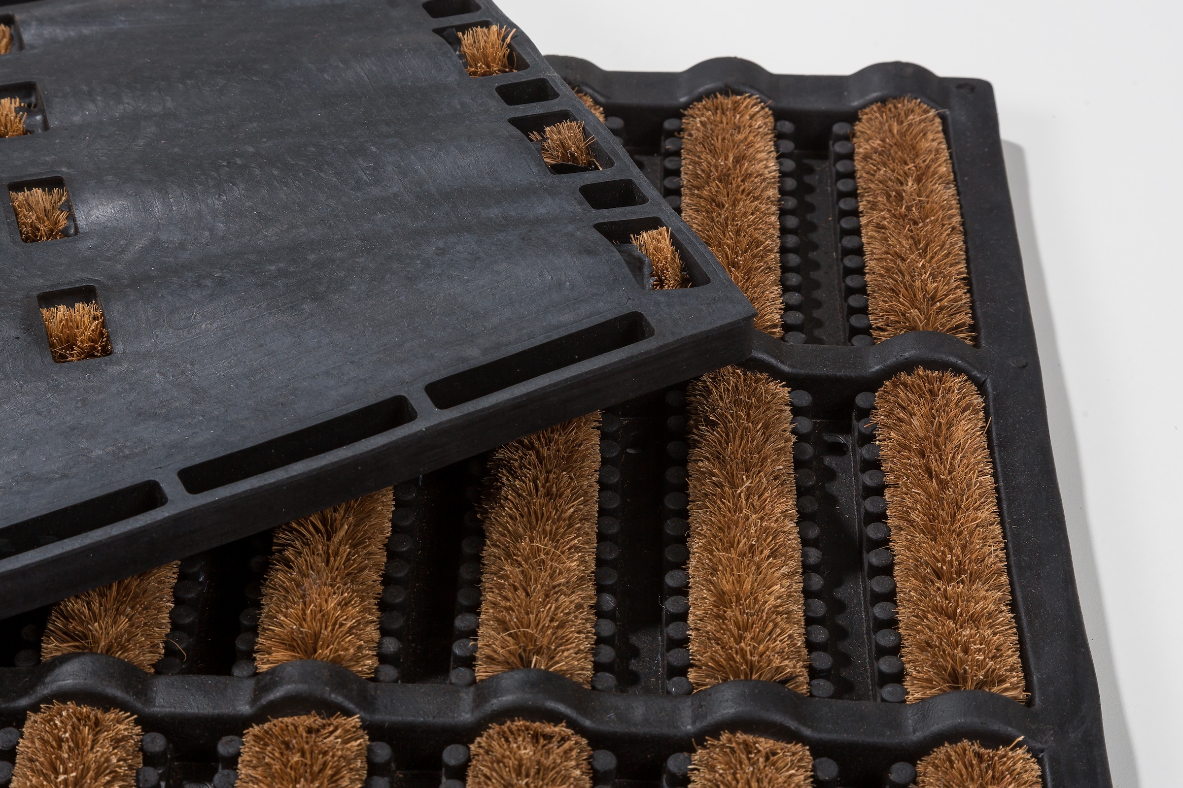 ASTRA Fußmatte »Rimini 568-1« rechteckig 30 mm Höhe Schmutzfangmatte, mit Kokosbürsten, In -und Outdoor geeignet