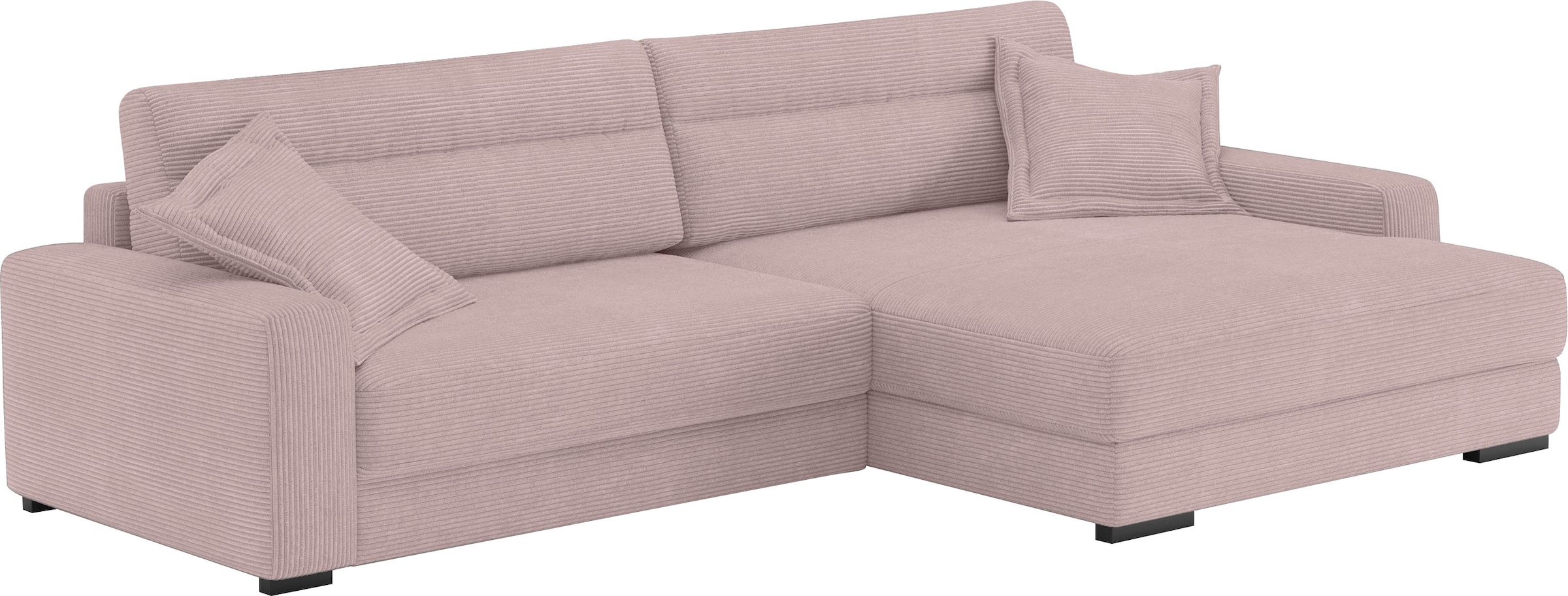 Ecksofa »Marcello DuraFlex«, EasyBett, Bettkasten, Kaltschaumpolsterung, bis 140 kg...