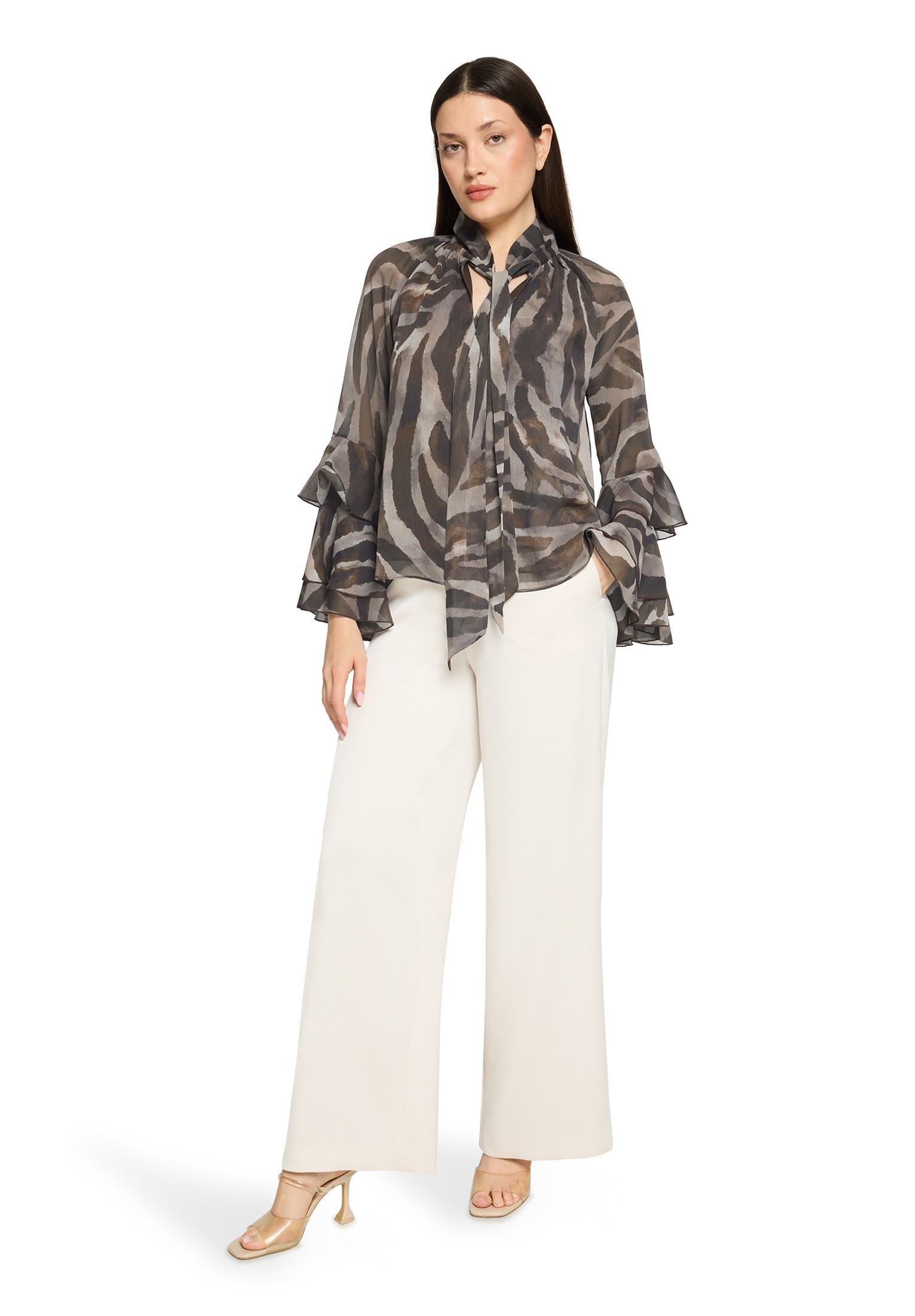 Vera Mont Chiffonbluse »Damen mit Volant«