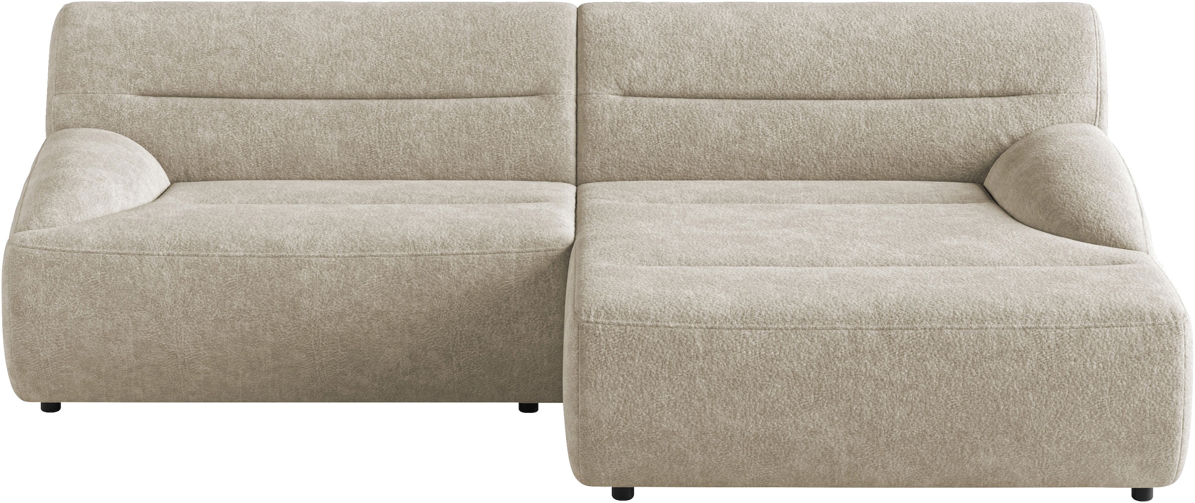 sit&more Ecksofa "Scrabble" Modernes Design in verschiedenen Stoffarten