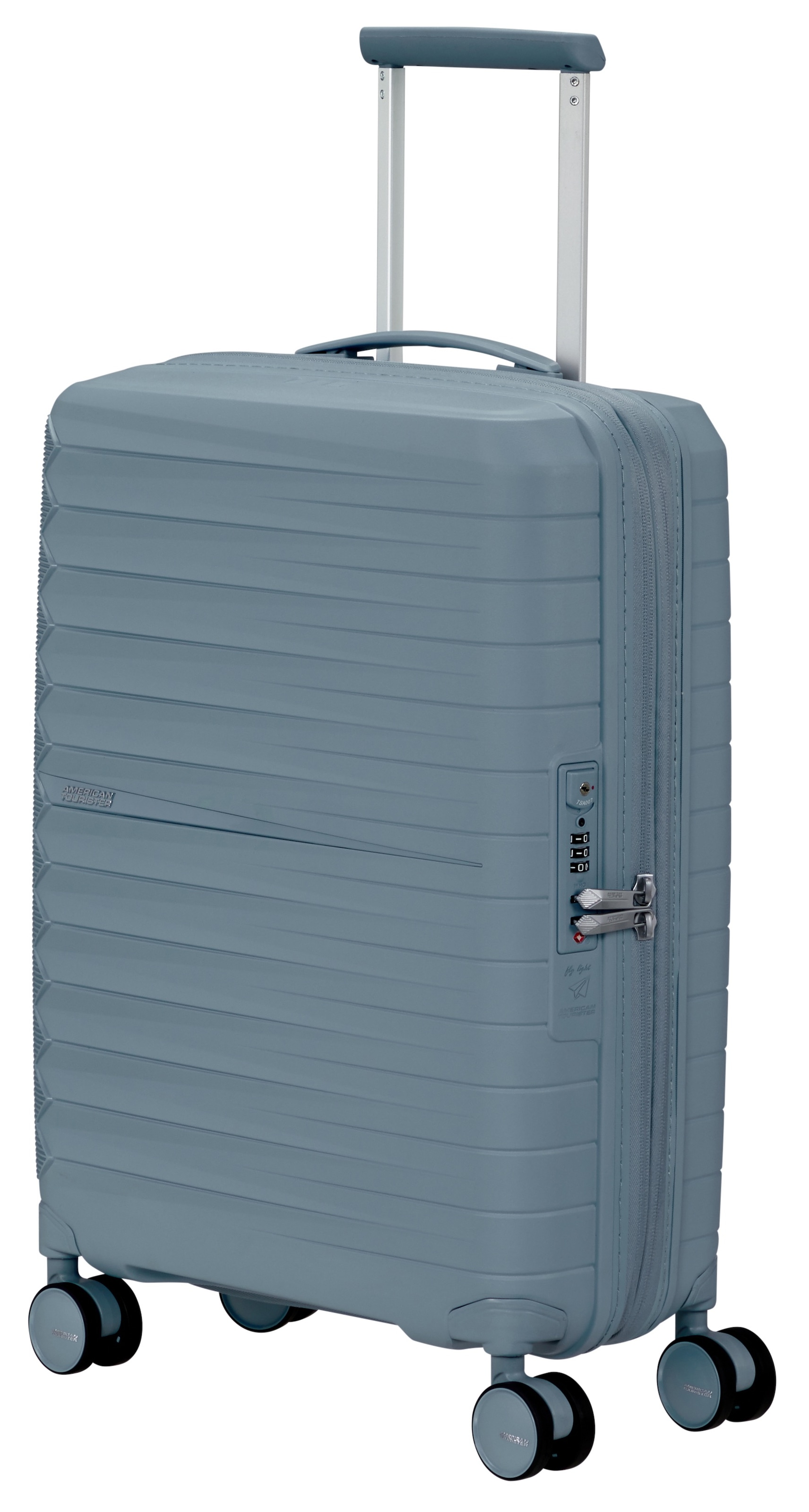 American Tourister® Hartschalen-Trolley »FASTFORWARD, verschiedene Größen und Farben«, 4 Rollen, Hartschalen-Koffer personalisierbar TSA-Schloss Volumenerweiterung