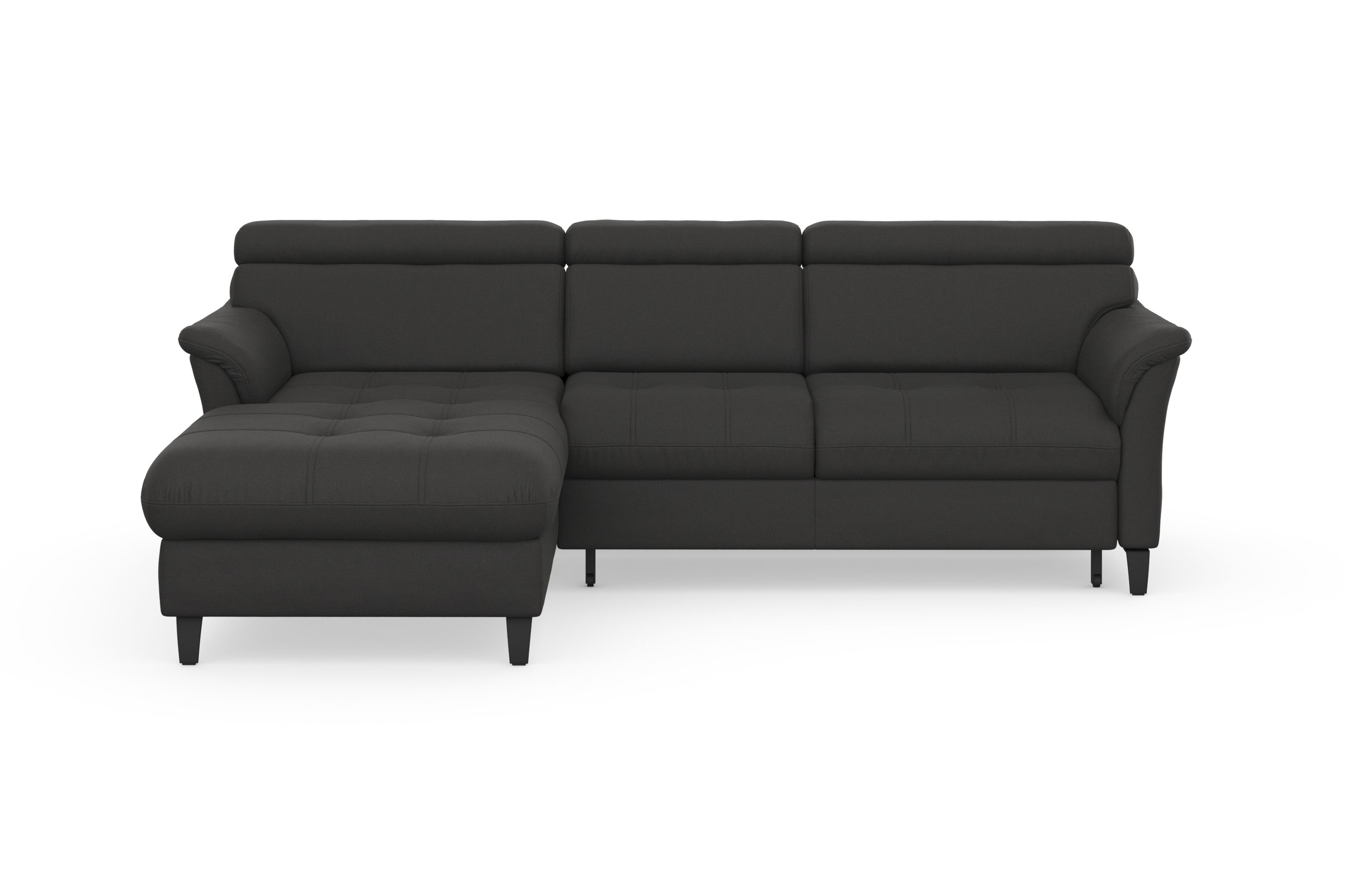 sit&more Ecksofa "Marano L-Form" inklusive Kopfteilverstellung, optional Schlaffunktion & Bettkasten
