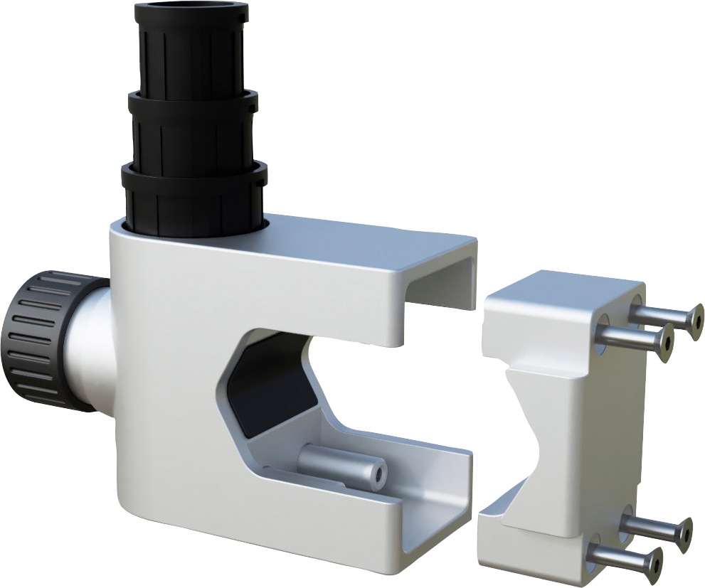 doppler® Bodendübel »Vario Fix Maxi«, (1 tlg.), Balkonklammer