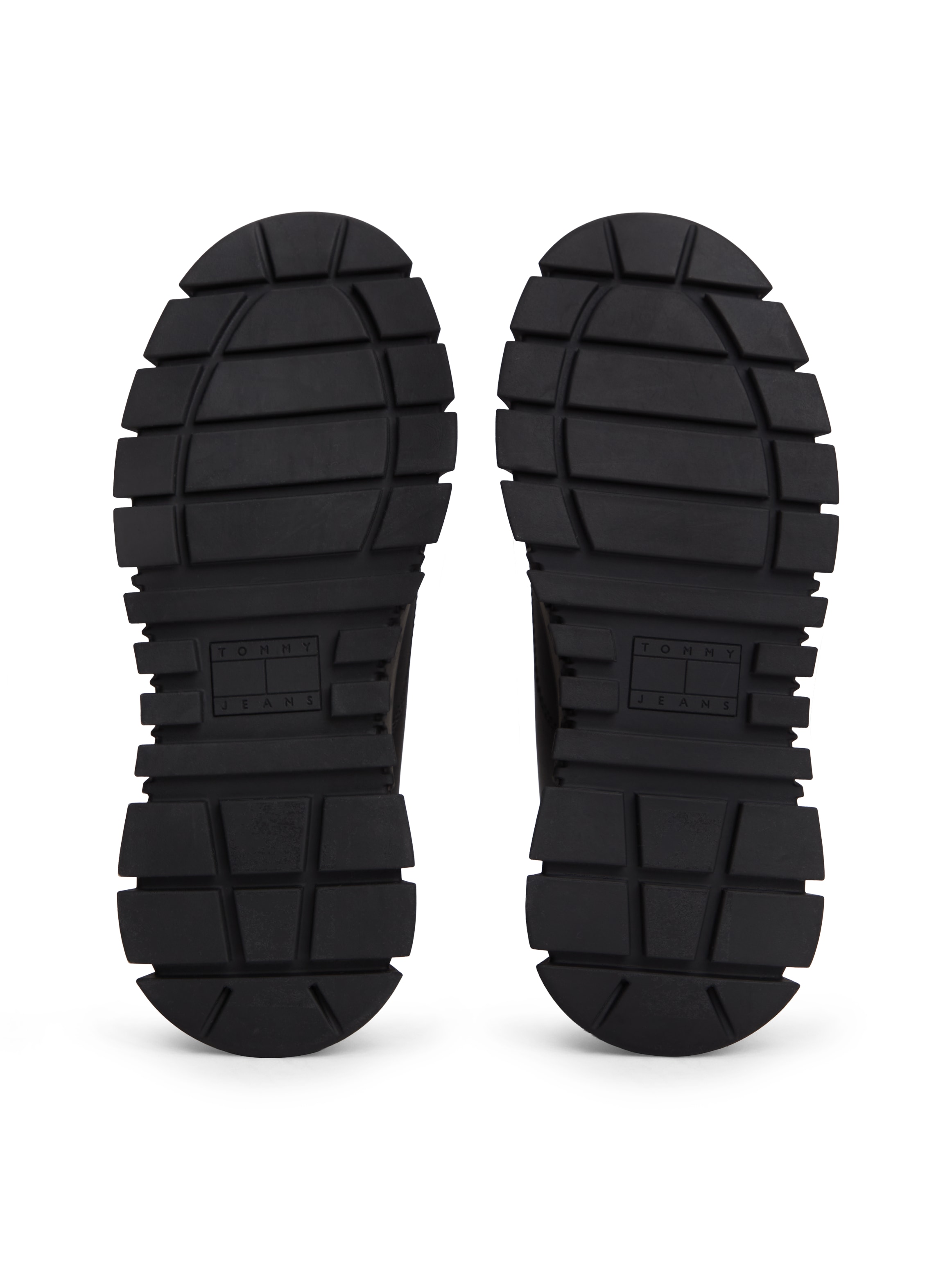 Tommy Jeans Plateausneaker »TJW PLATFORM SNEAKER LEATHER MC«  Schnürboots mit trendigem Charm