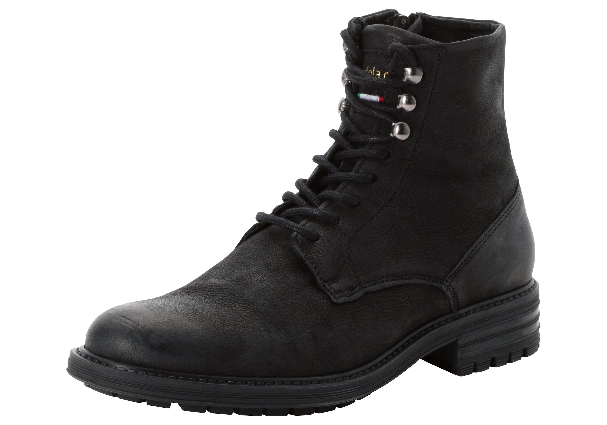 Pantofola d´Oro Winterboots "CAMPIGLIO HIGH" knöchelhohe Form, rutschfeste Gummilaufsohle, Obermaterial aus Leder