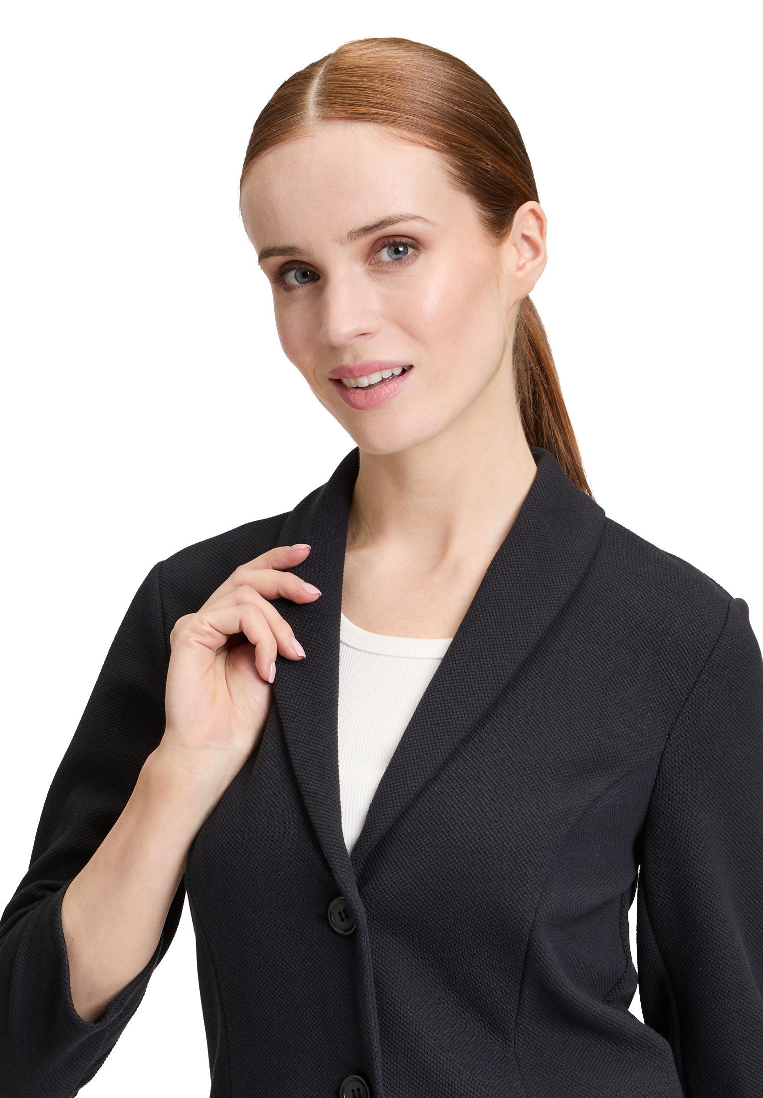 Betty Barclay Jackenblazer »Betty Barclay Damen Kurzblazer mit Knöpfen«, Kragen